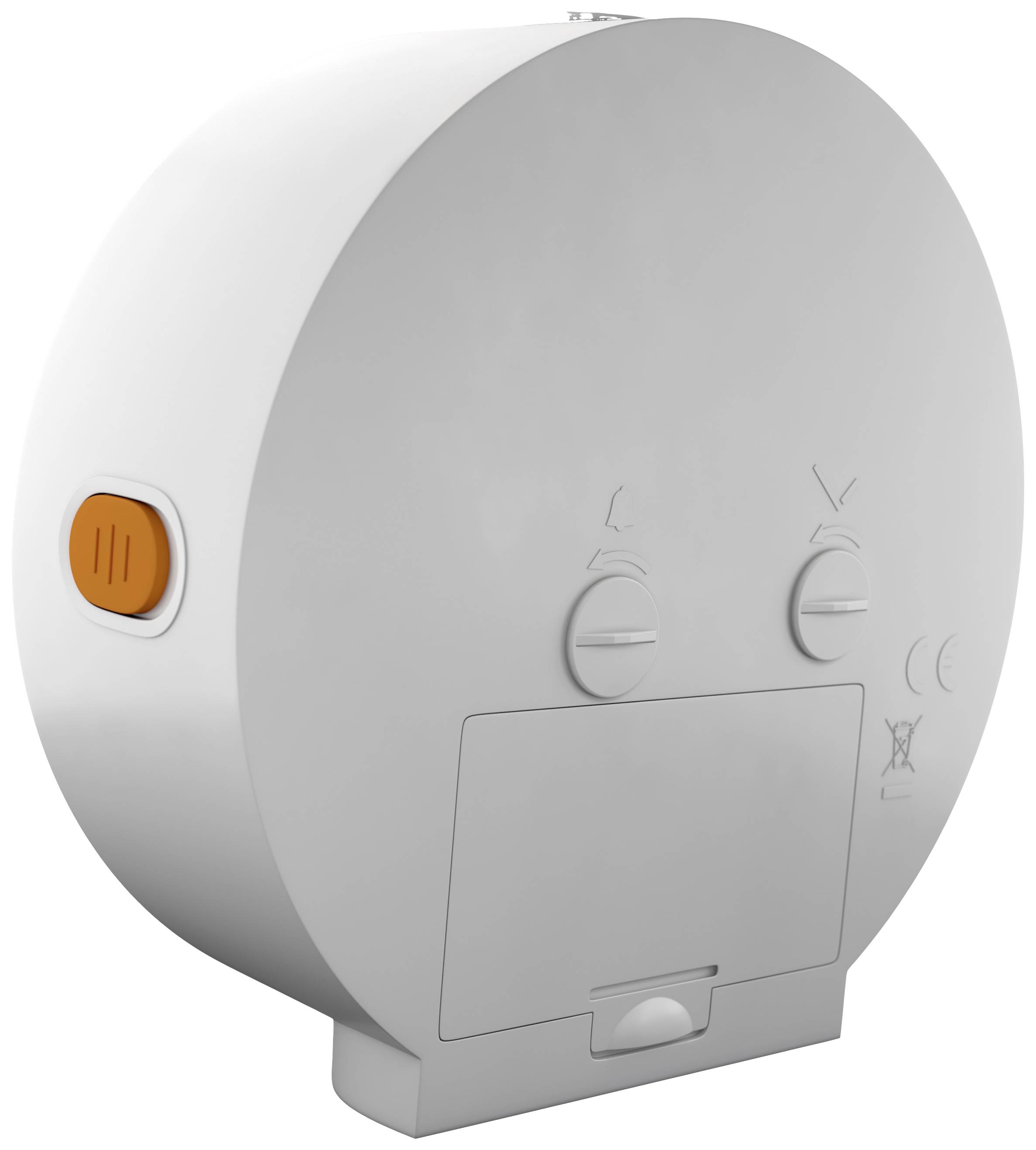 Mebus 25629 Quartz Alarm clock White