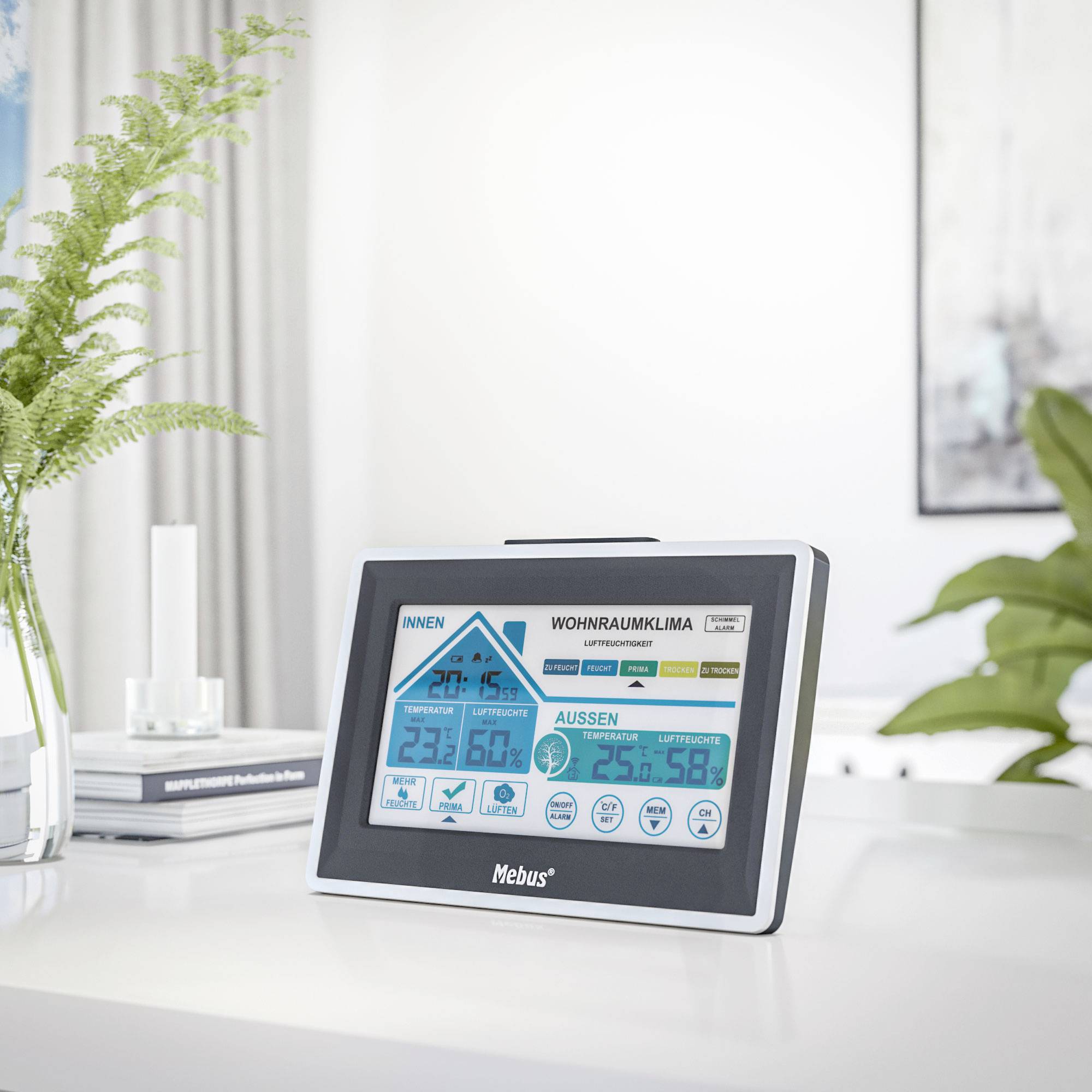 Mebus 01026 01026 Wireless digital weather station