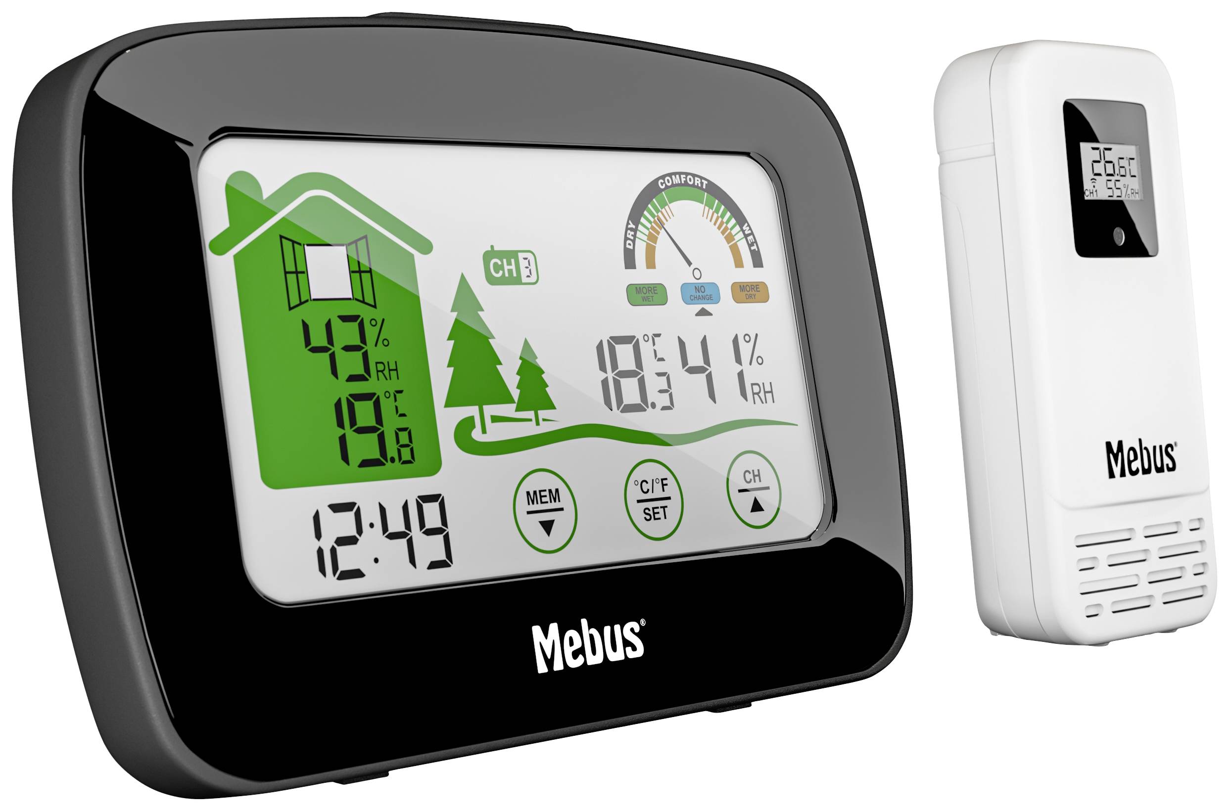 Mebus 11037 11037 Wireless digital weather station