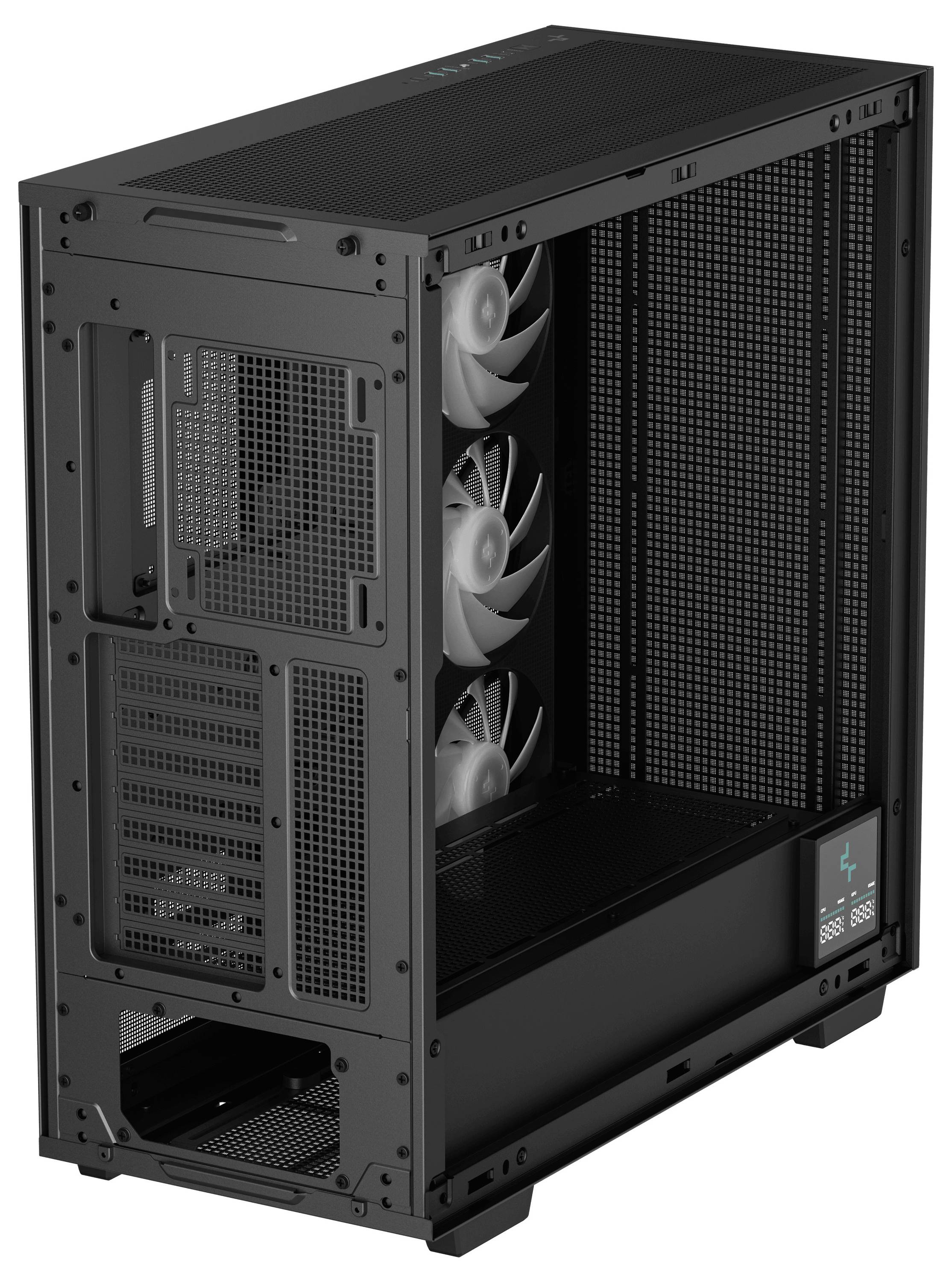 DeepCool Morpheus Midi-Tower - schwarz Midi tower Casing, Game console casing, PC casing Black
