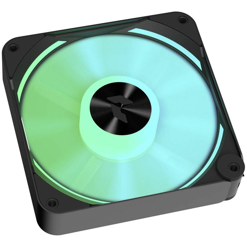 APNX FP2-120 PWM Lüfter, ARGB - 120mm, schwarz PC fan Black (W x H x D) 120 x 120 x 30 mm