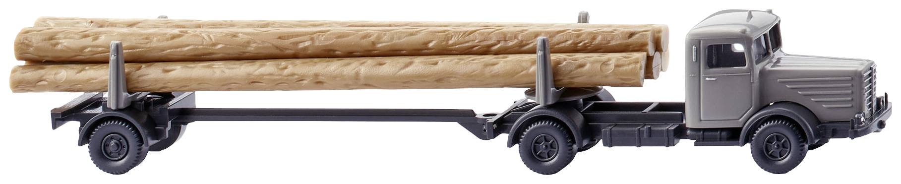 Wiking 094703 N HGV Büssing 8000 Long wood transporter