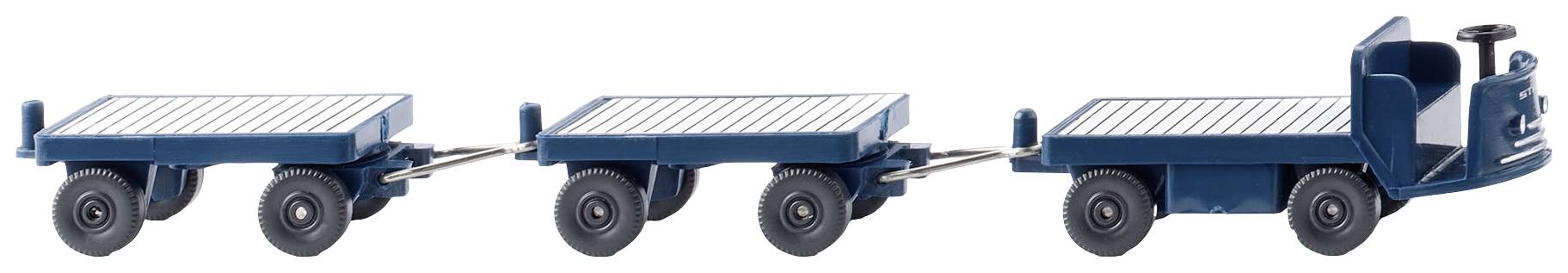 Wiking 116004 H0 Heavy-duty vehicle Electric carts with trailers