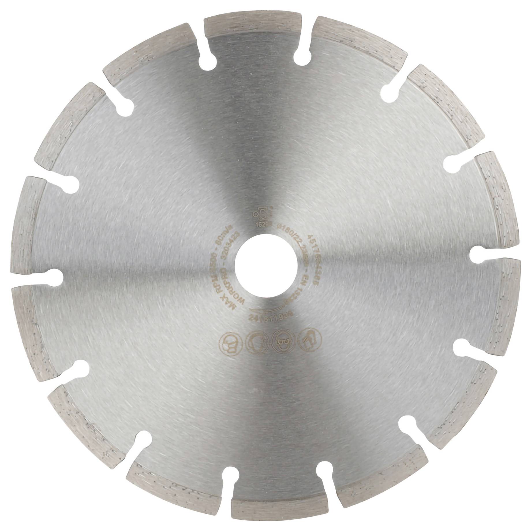 WorkPro GSOSSE-3 Cutting disc 180 mm 1 pc(s) Ceramic, Ceramics, Marble, Masonry, Glass, Limestone, Granite, Natural stone