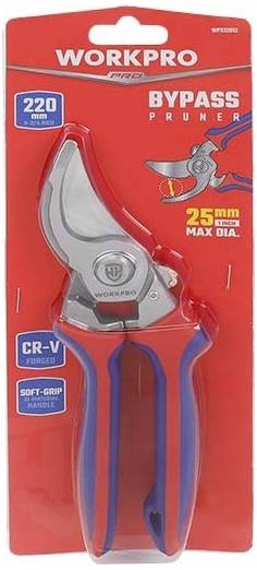 WorkPro WP332013 Bypass pruner + cutting height adjustment, + grass and hedge trimmer attachment