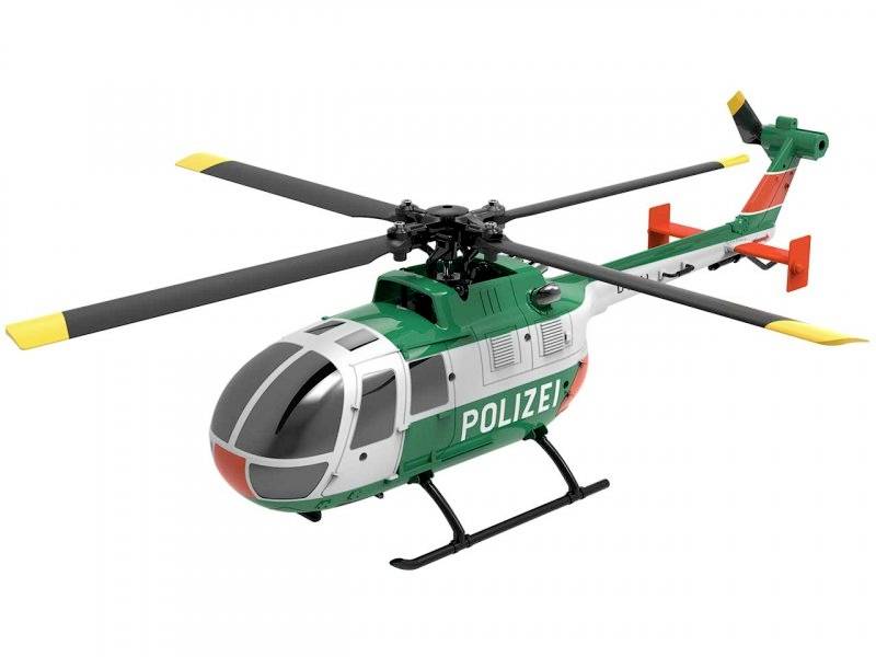 FliteZone Bo105 Polizei RC model helicopter RtF