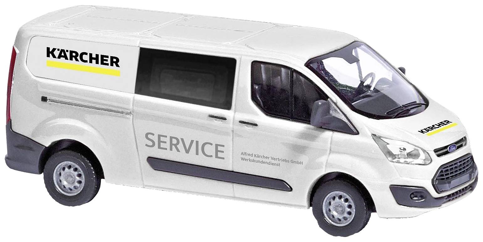Busch 52439 H0 Car Ford Transit bus Kärcher service