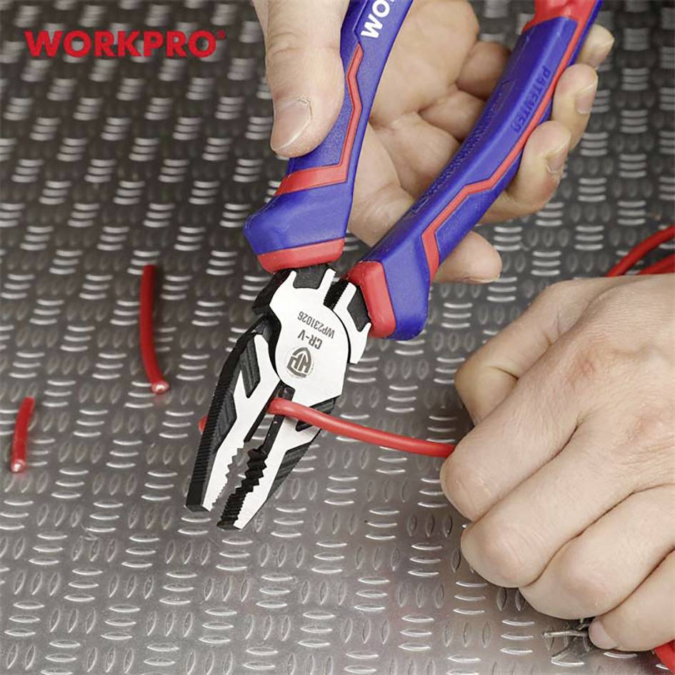 WorkPro WP231026 Electrical & precision engineering Comb pliers 200 mm