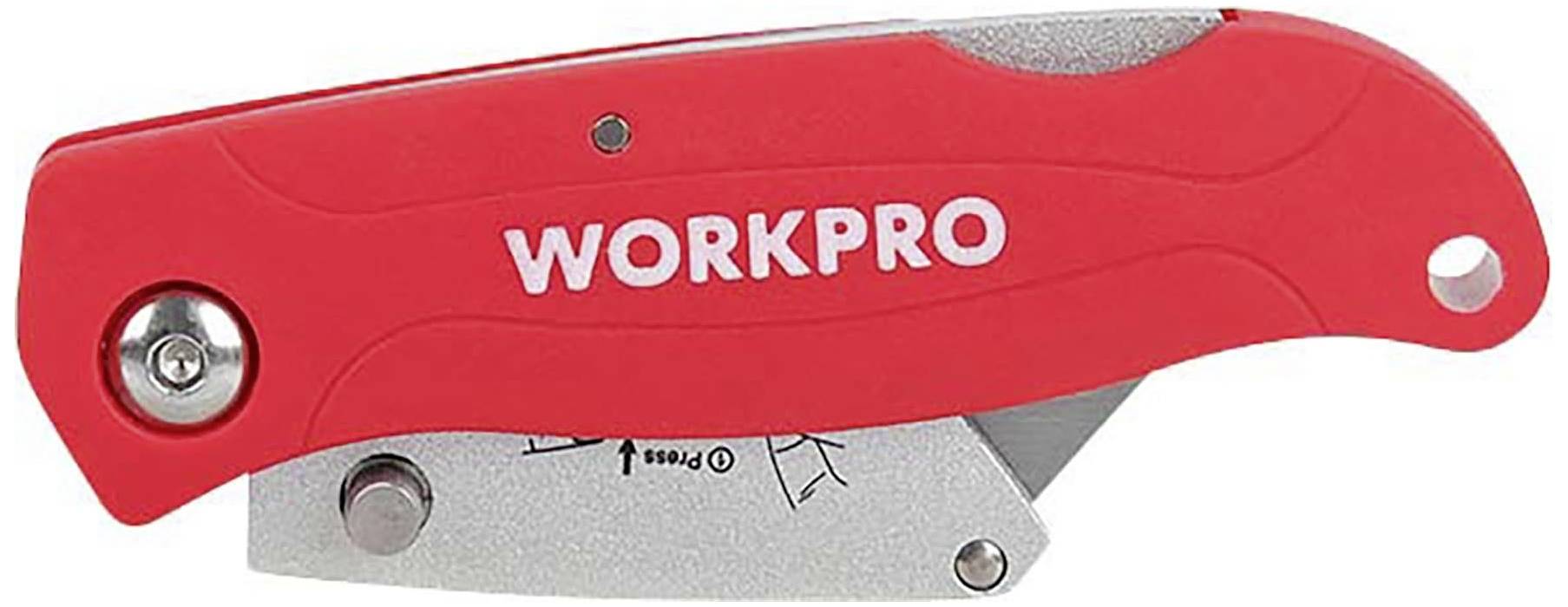WorkPro WP211002 Workpro plastic quick-change folding utility knife 1 pc(s)