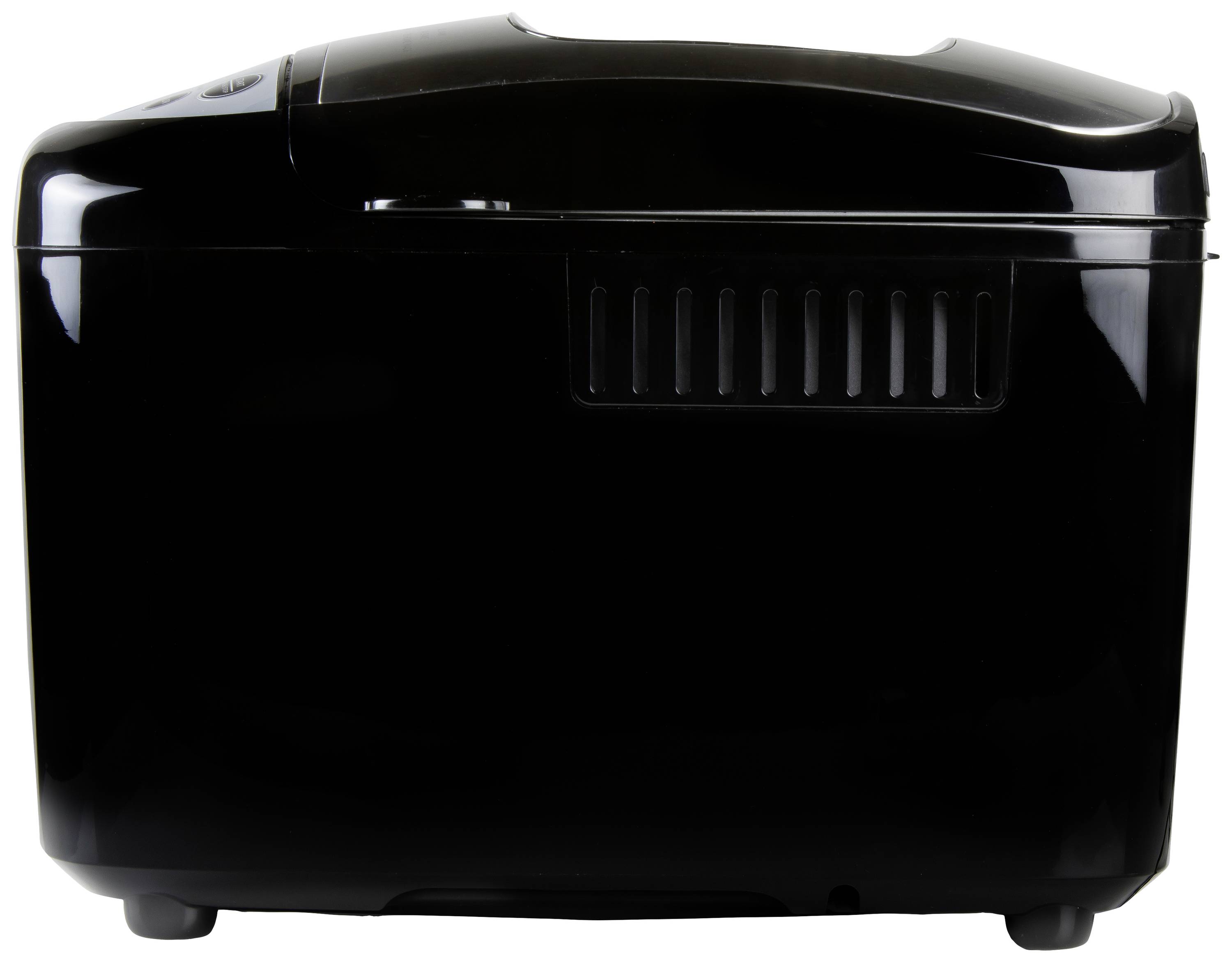 DOMO B3977 Bread maker with display, Non-stick coating, Timer function, with graduated beaker 1500 g Black