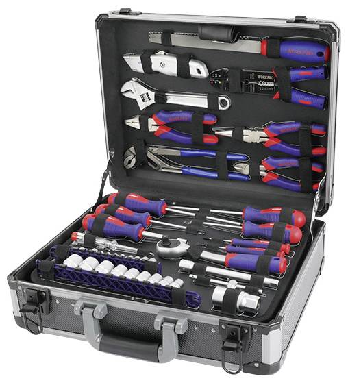 WorkPro WP209100 Tool kit DIYers, Universal Case 297-piece