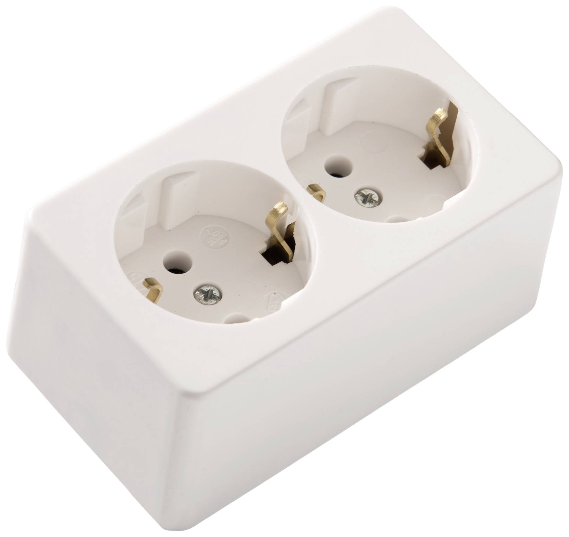 Martin Kaiser 715/kws Surface-mount socket 1-piece set IP20 Chalk white