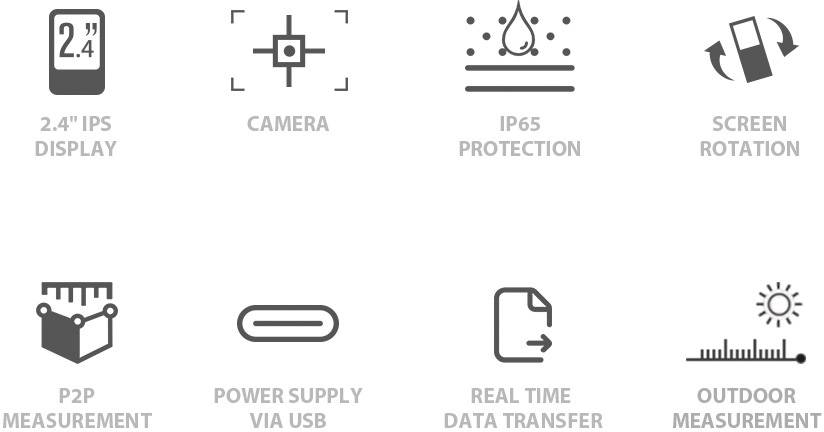 MILESEEY S20 Laser range finder 100 m