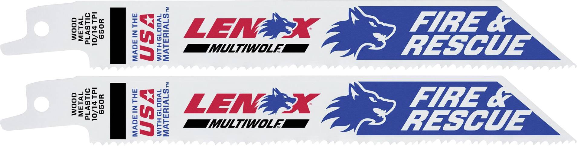 Lenox 20592650R BIM saber saw blade for universal applications 152x19x1.3mm Saw blade length 152 mm 2 pc(s)