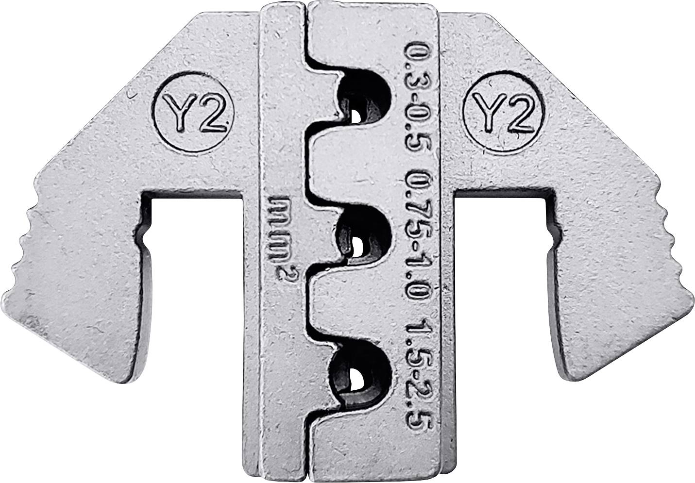 TOOLCRAFT TO-9625881 Crimp inset Yazaki YES/YESC 2.8 Sealed Terminal 0.3 up to 2.5 mm² Suitable for brand (pliers) TOOLCRAFT