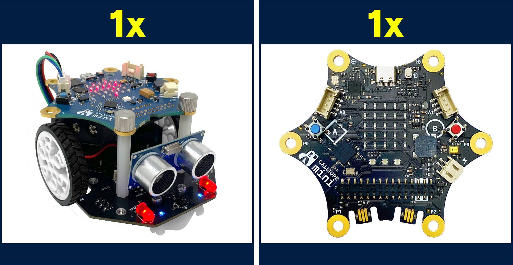 CALLIOPE 4064161331935 Board Calliope mini 3.0 inkl. Motionkit 2.0