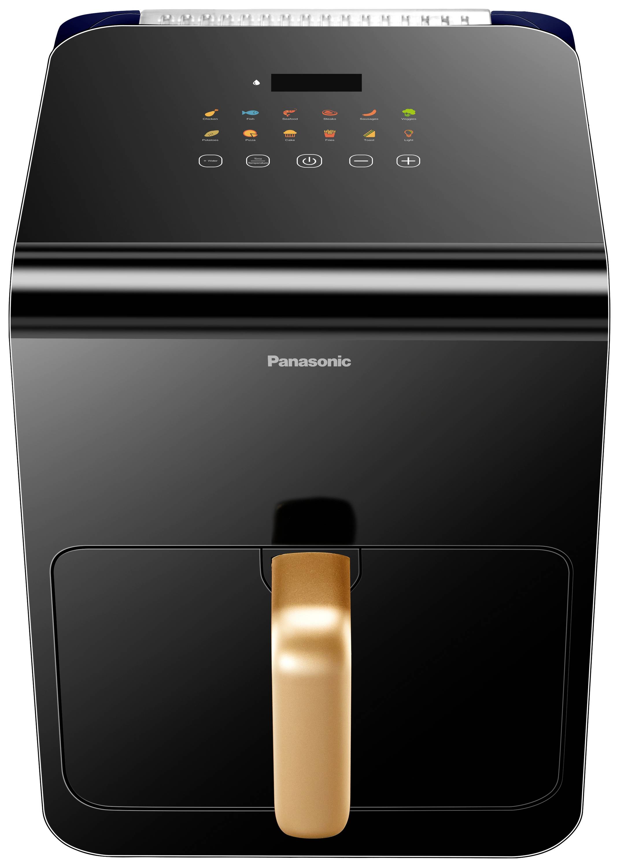 Panasonic NF-CC600AXE Air fryer 6 l 1450 W Cool touch housing, Steam function, digital timer, LCD, Window, Automatic start/stop