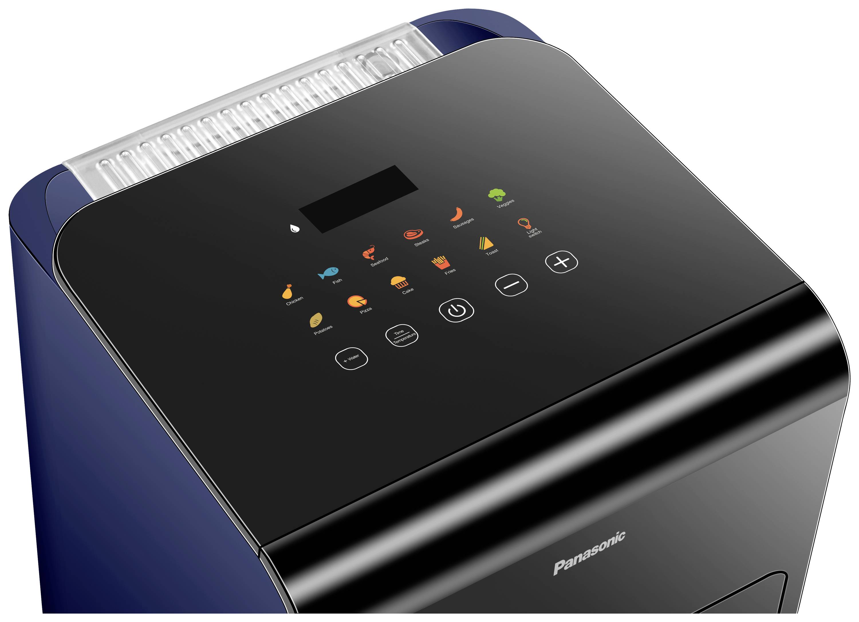 Panasonic NF-CC600AXE Air fryer 6 l 1450 W Cool touch housing, Steam function, digital timer, LCD, Window, Automatic start/stop