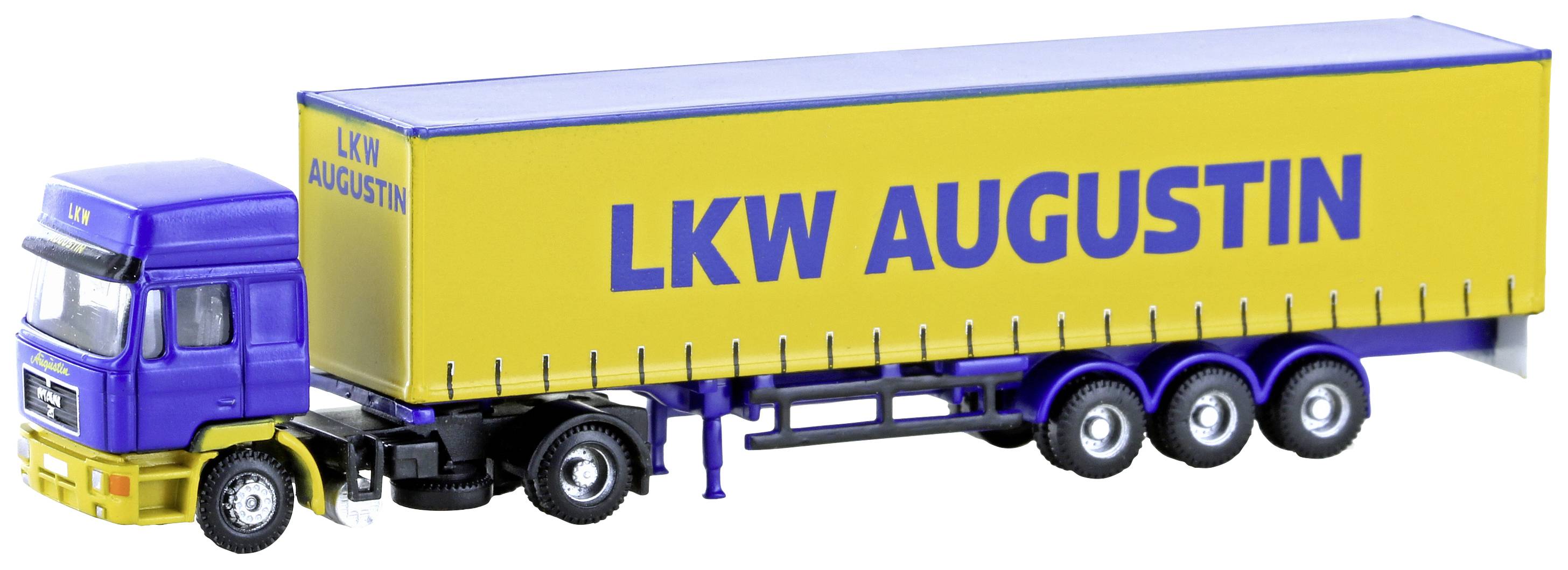Minis by Lemke LC4069 N HGV MAN F90 tarpaulin semi-trailer truck Augustin (AT)