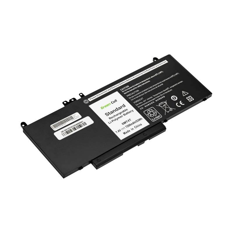 Green Cell Laptop battery GC-DE162 7.6 V 7200 mAh Dell