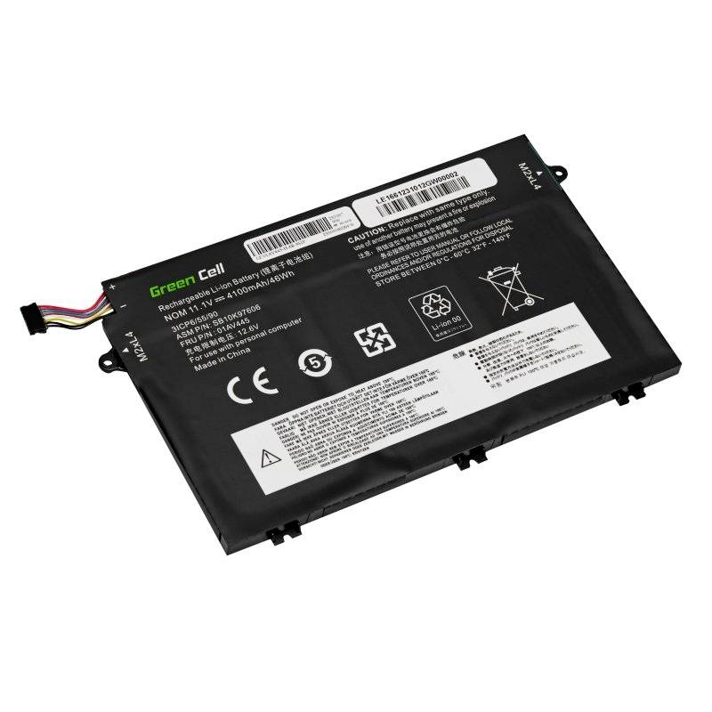 Green Cell Laptop battery GC-LE166 11.4 V 4100 mAh Lenovo