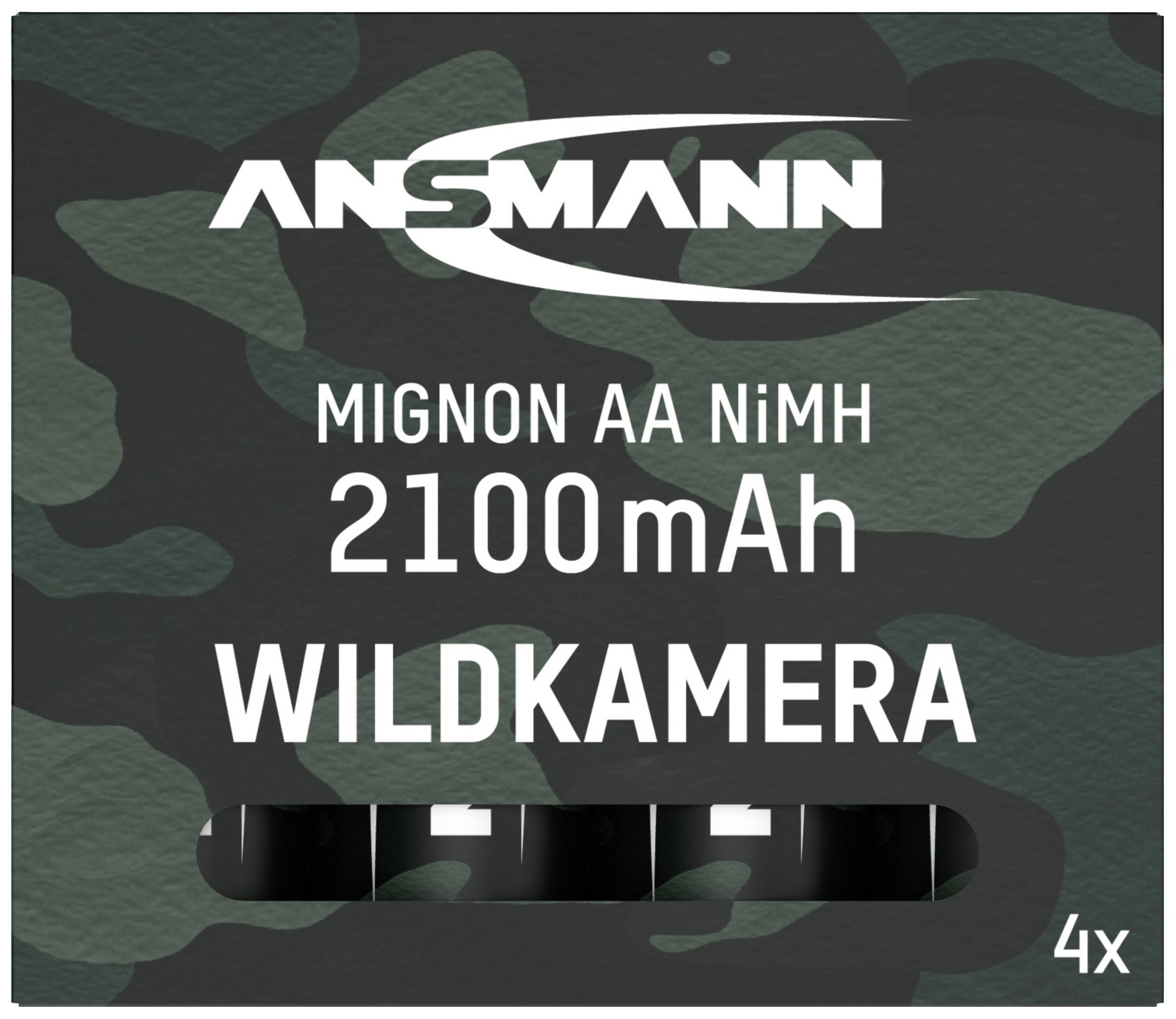 Ansmann 1322-0026 AA battery (rechargeable) NiMH 2100 mAh 1.2 V 4 pc(s)