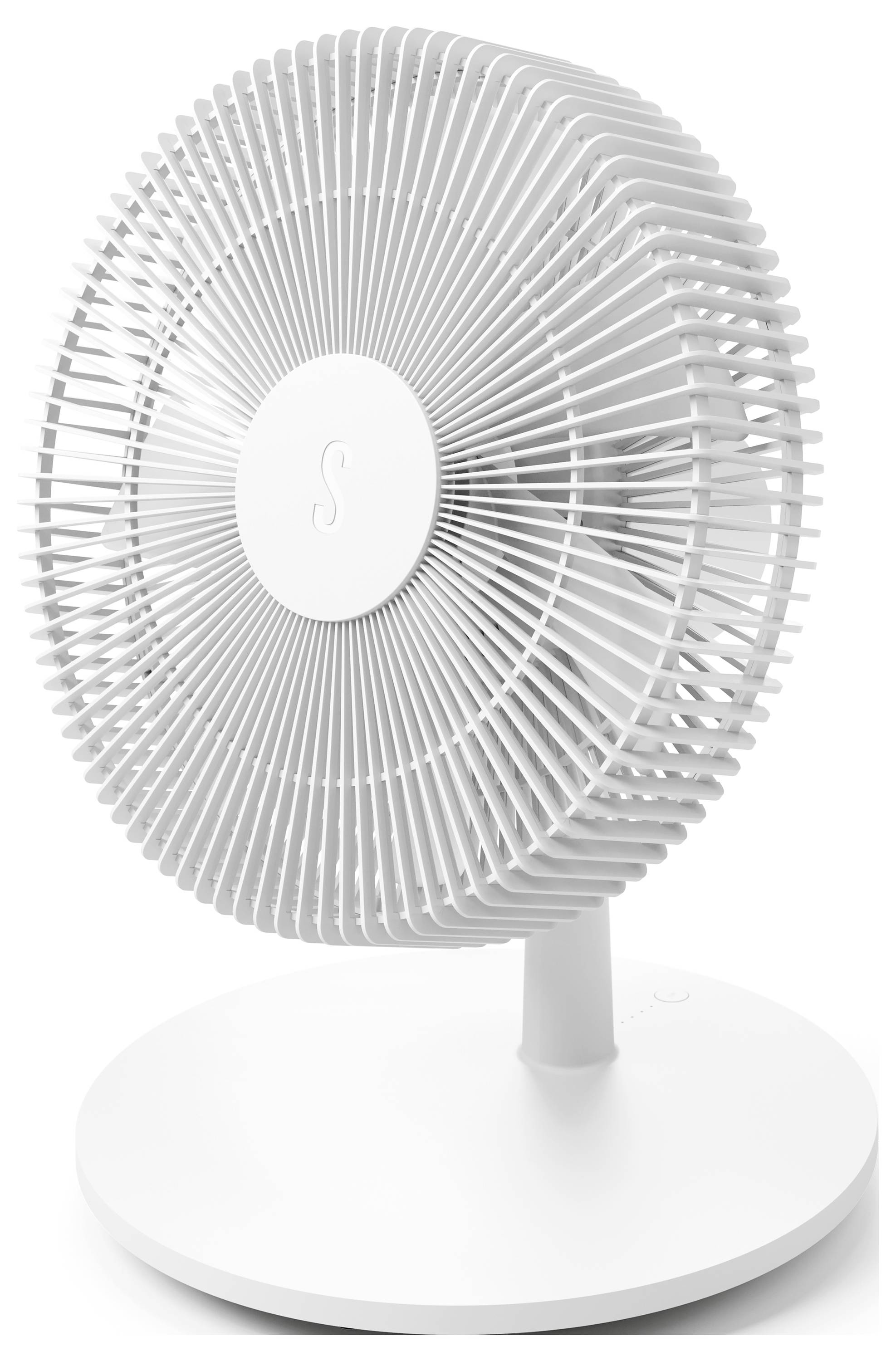 Stadler Form Finn Free standing fan White incl. remote control, Timer, Height-adjustable, Swivelling