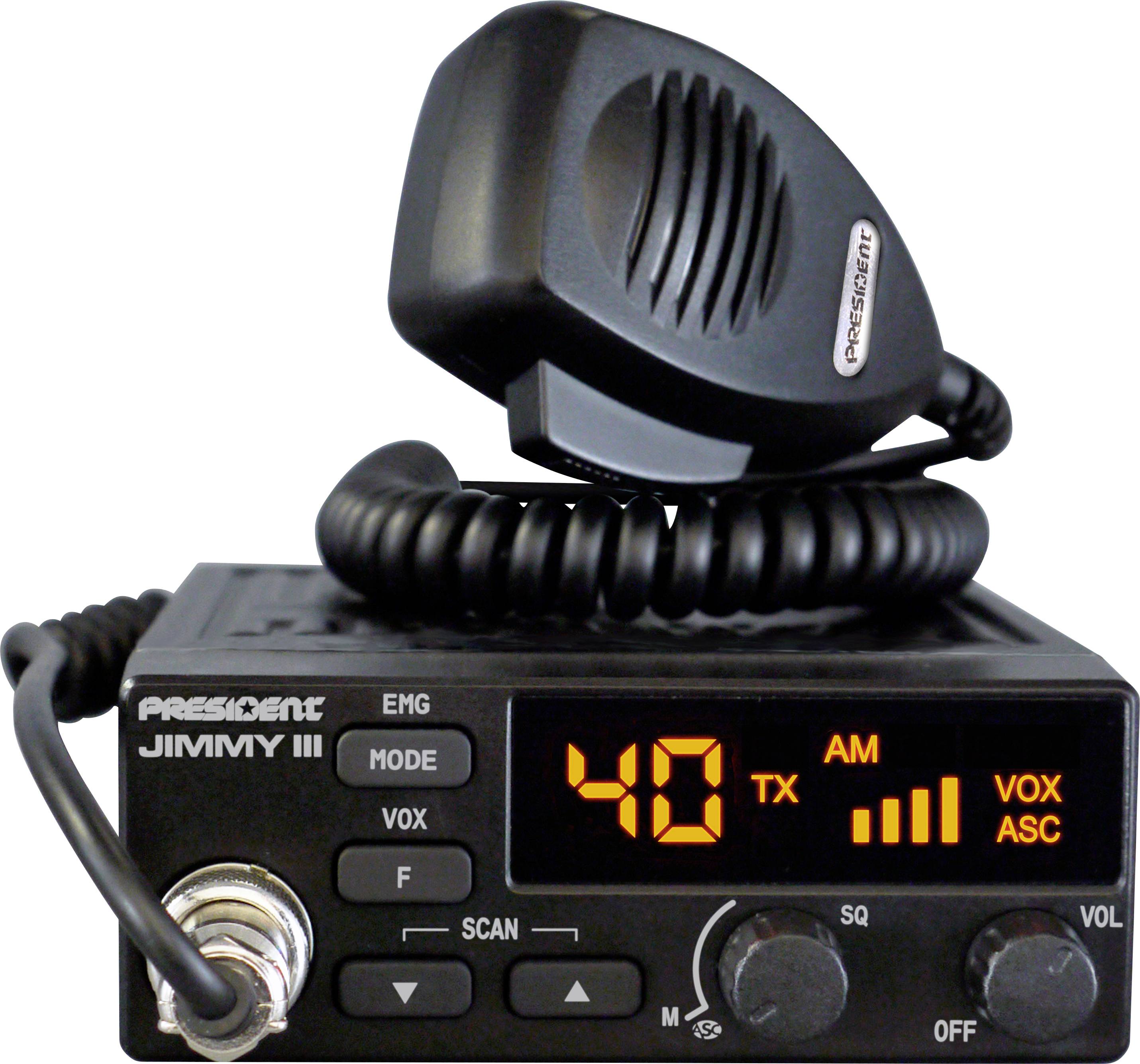 President JIMMY III 40362 CB radio