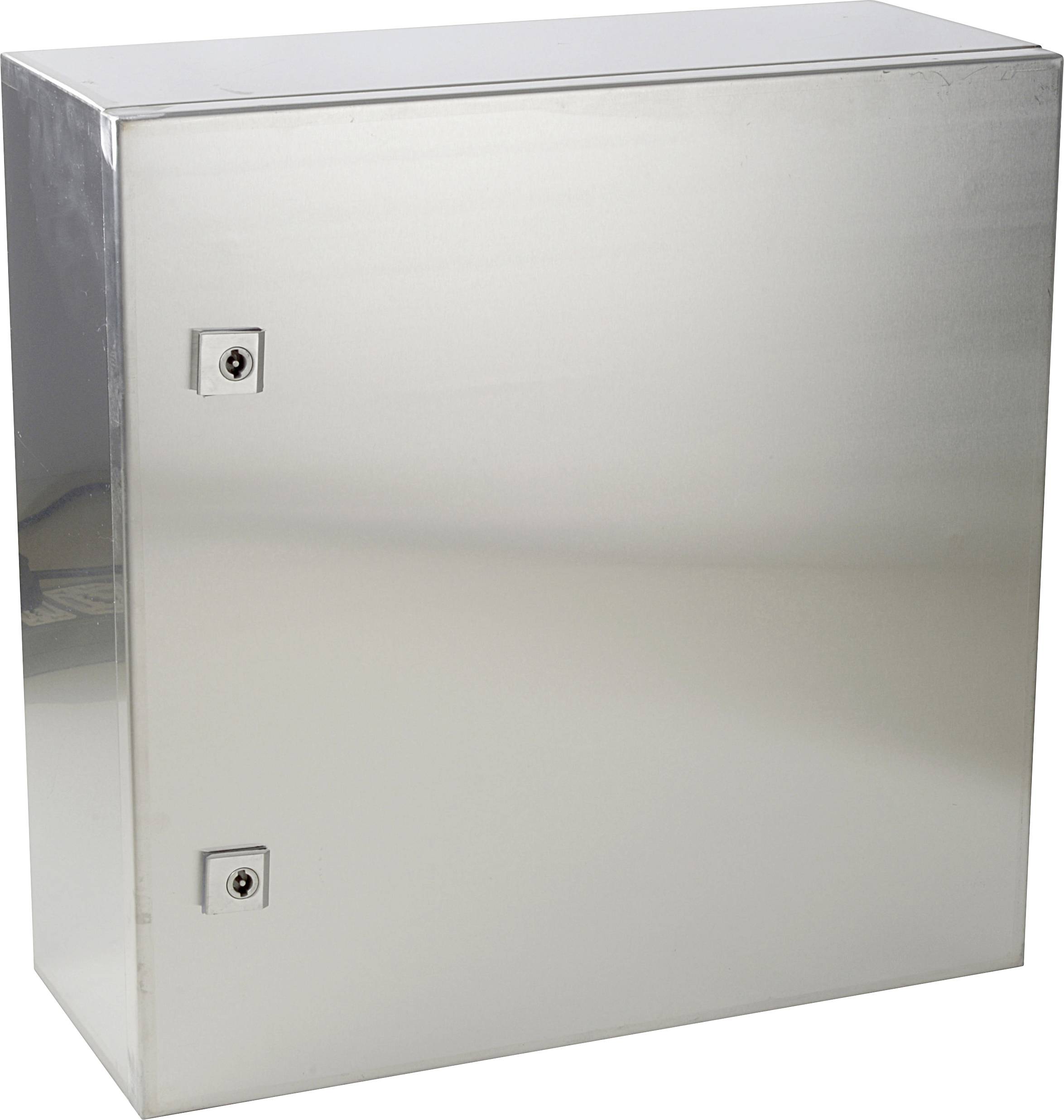 TRU COMPONENTS TC-SS505020 Switchboard cabinet 500 x 500 x 200 Stainless steel Light grey 1 pc(s)