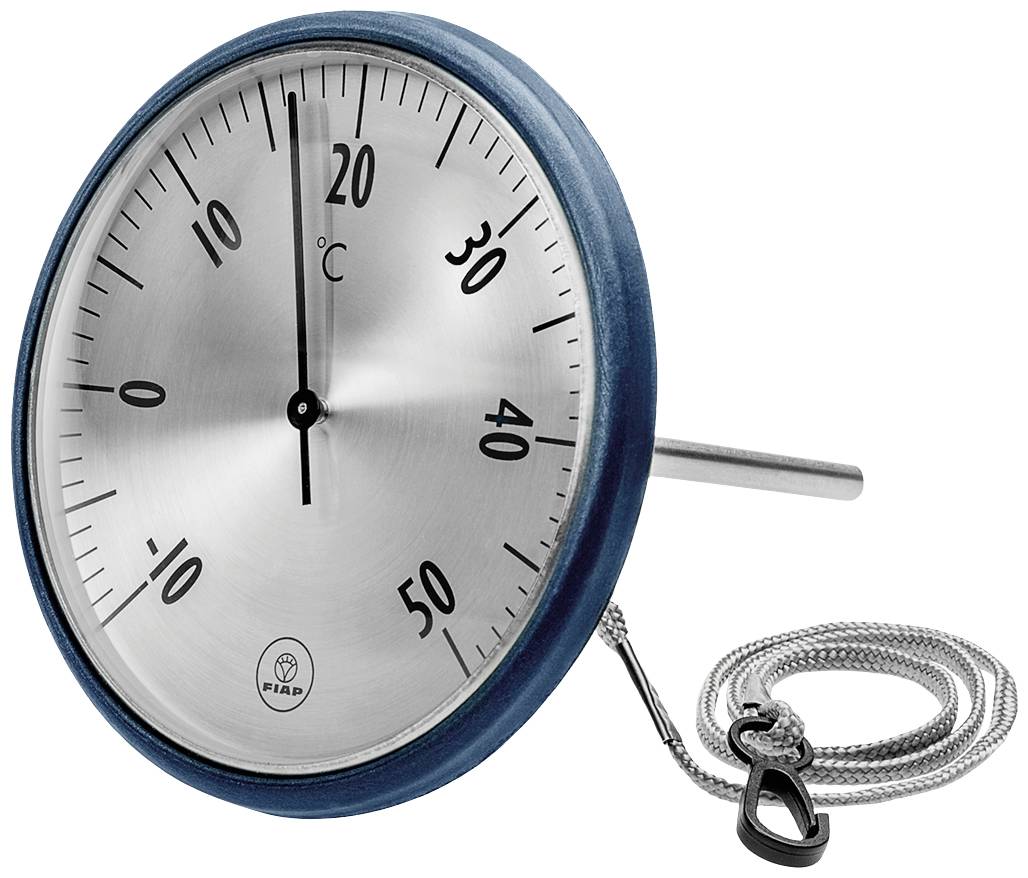 FIAP DialSwim ACTIVE Pool thermometer Stainless steel, Blue (anodised) 2994