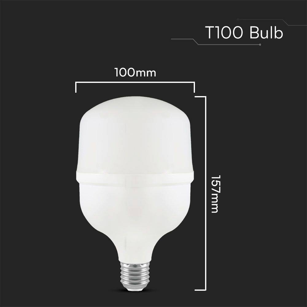 V-TAC 23570 LED (monochrome) EEC F (A - G) E-27 30 W Neutral white (Ø x L) 157 mm x 100 mm 1 pc(s)