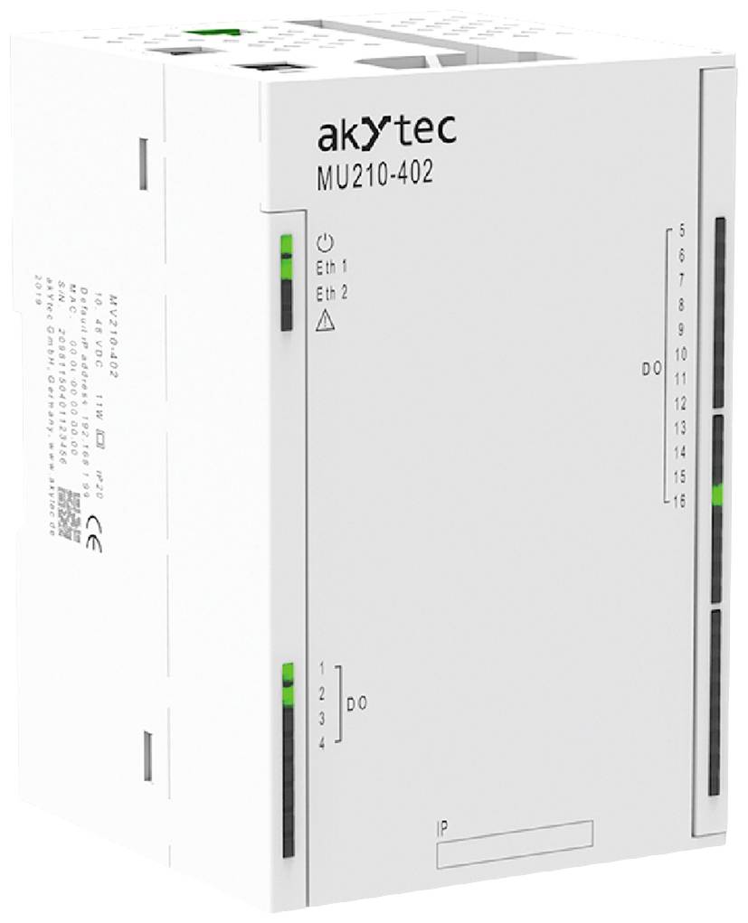 akYtec MU210-402 88533 PLC digital output module 24 V DC