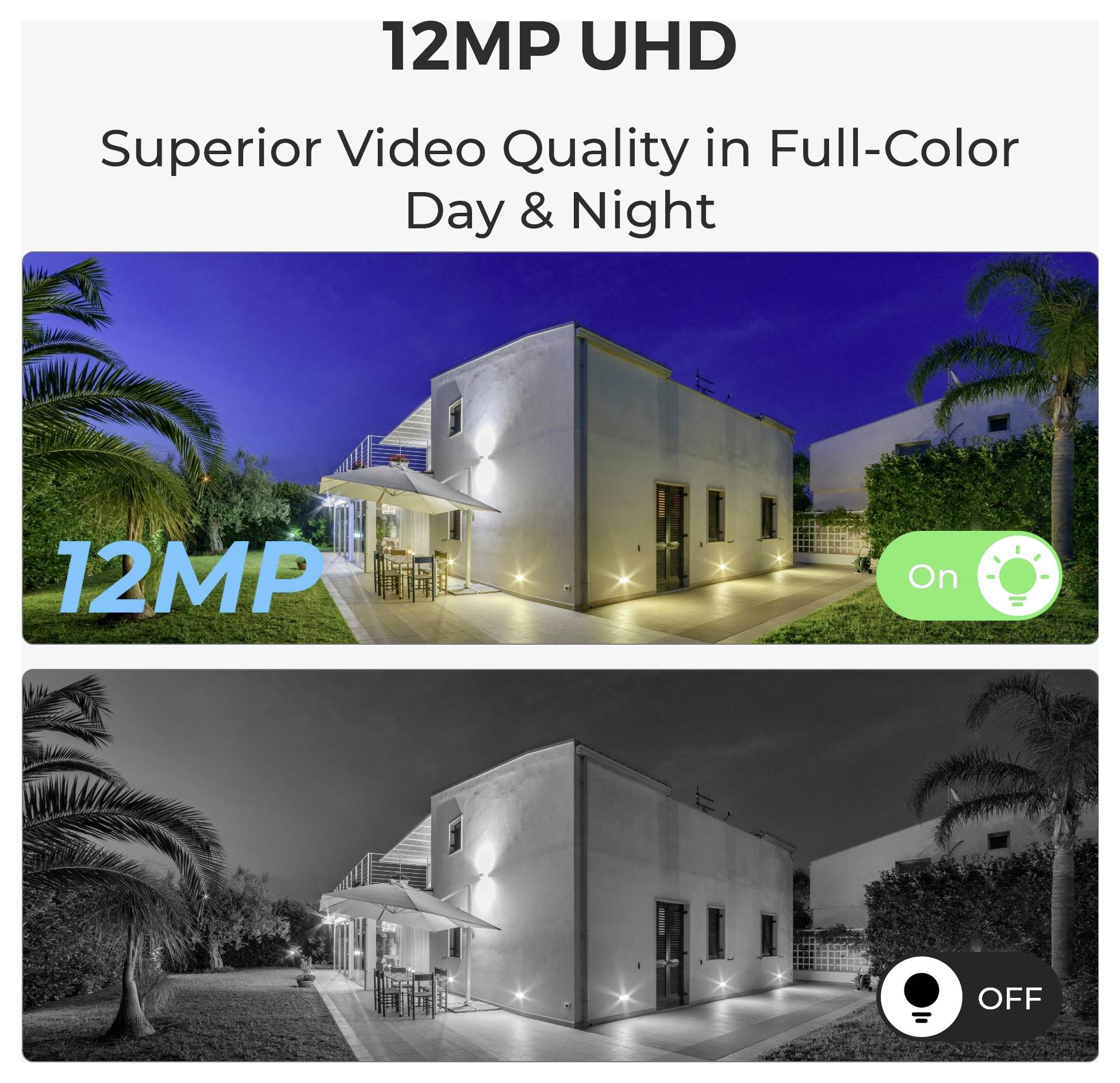 Reolink NVS8-12MD4 LAN IP-CCTV camera set 8-channel incl. 4 cameras 4512 x 2512 p