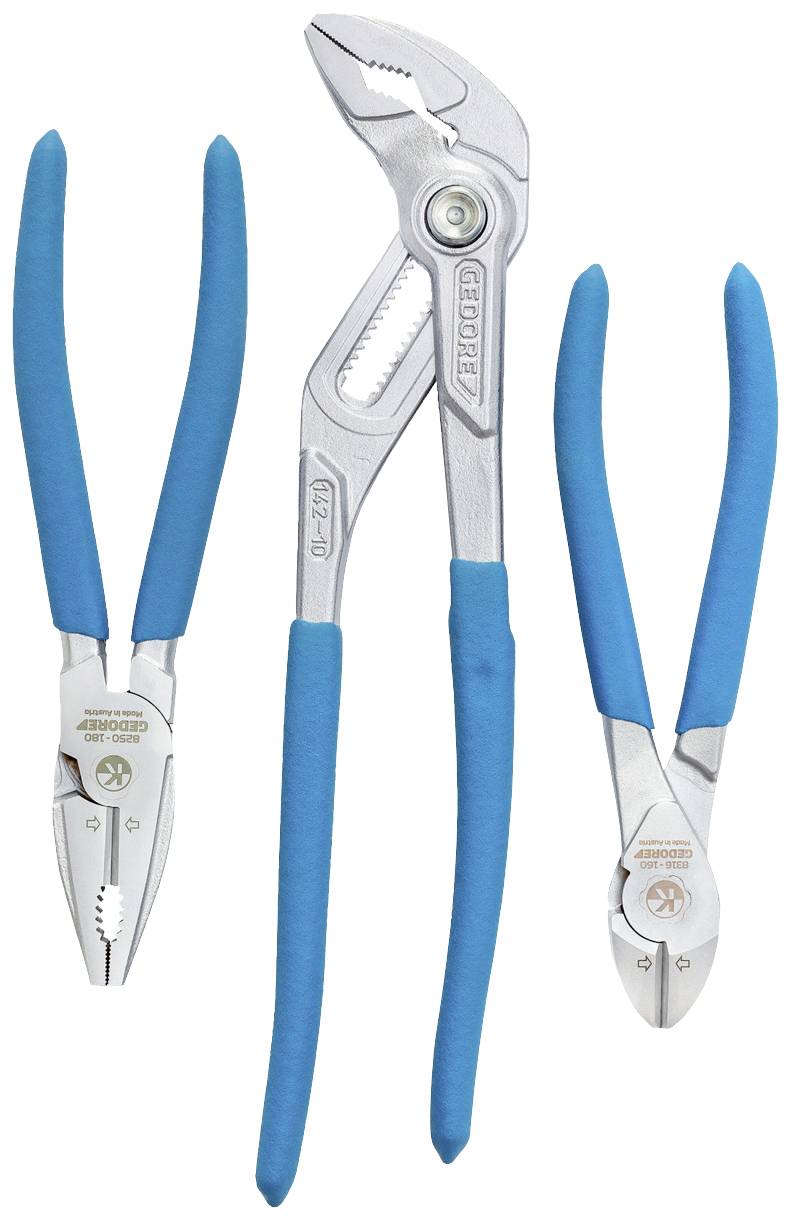 Gedore S 8303 TC Pliers Set 3-piece