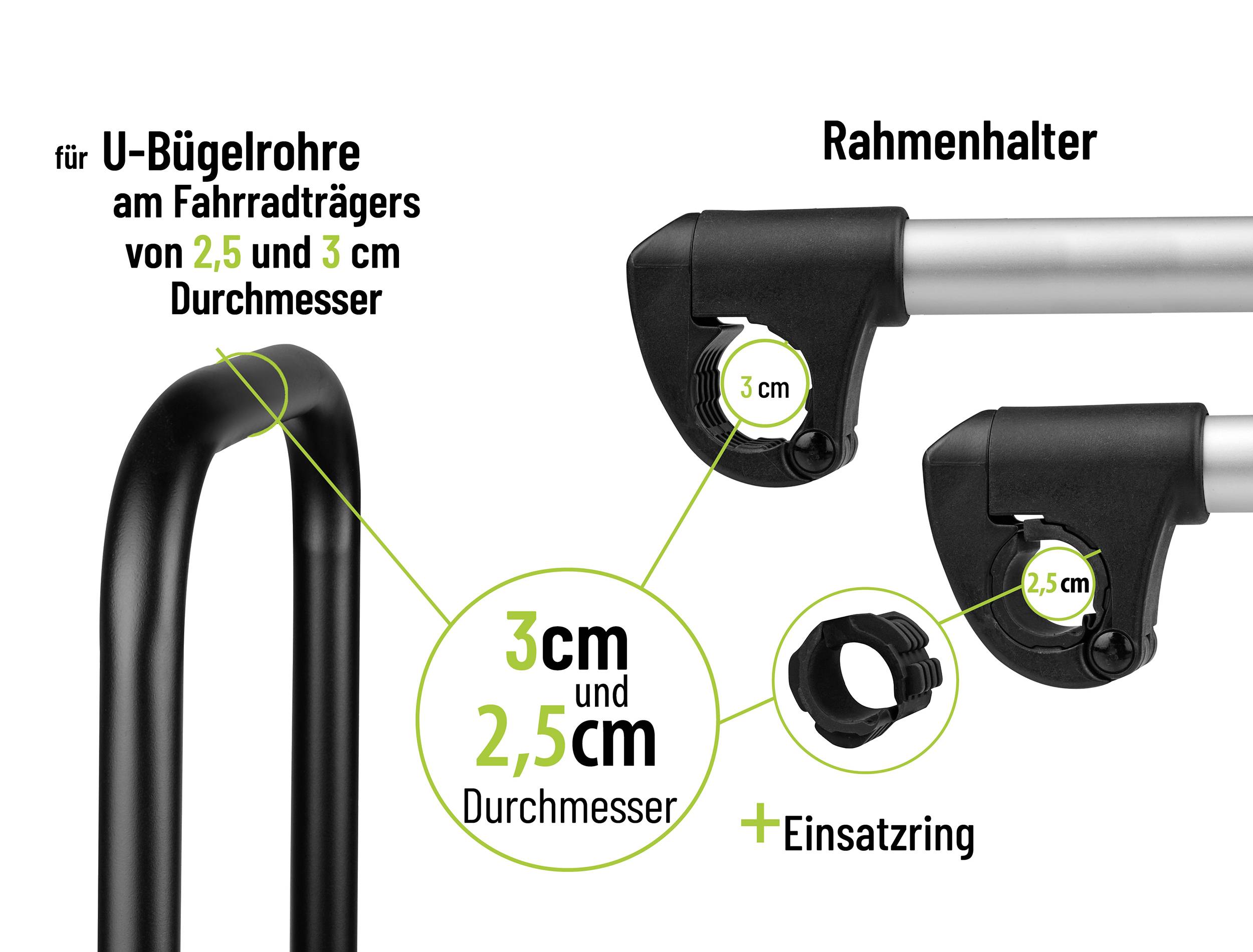 Eufab Cycle carrier clamp bar 11248