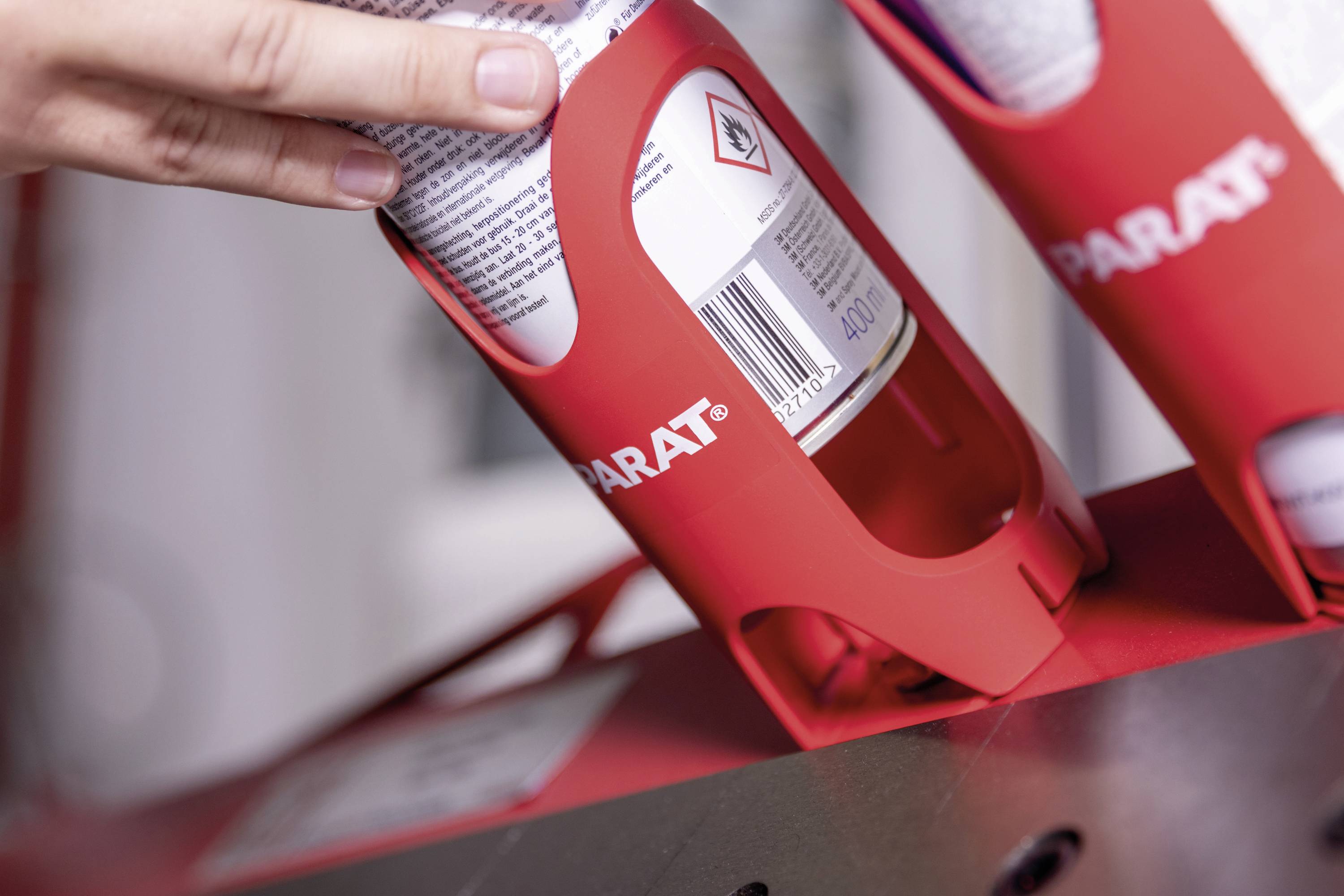 Parat 802010996 Tin holder Factory colour: Red