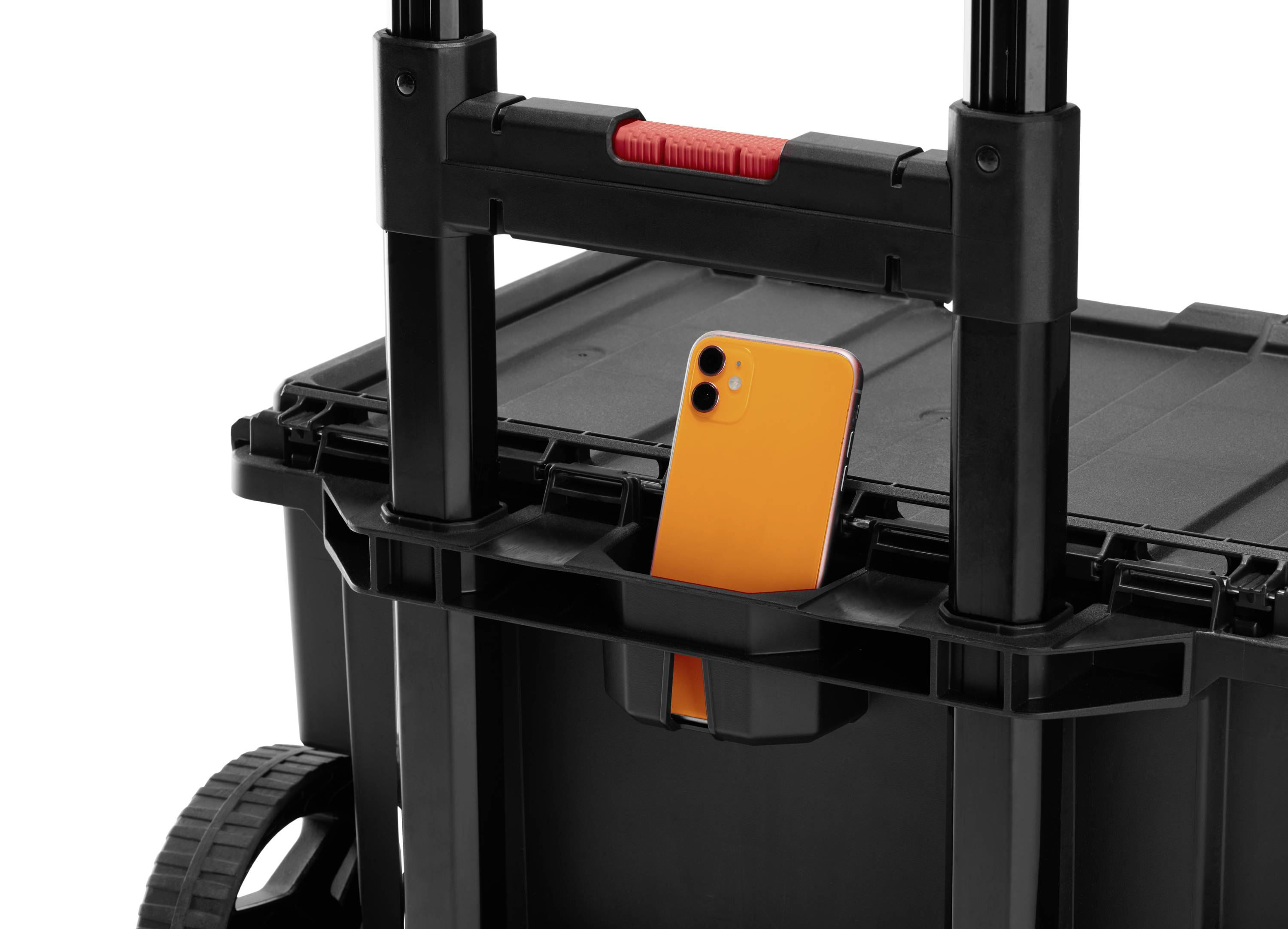 KETER 250927 Stack n Roll Tool box (empty) Black