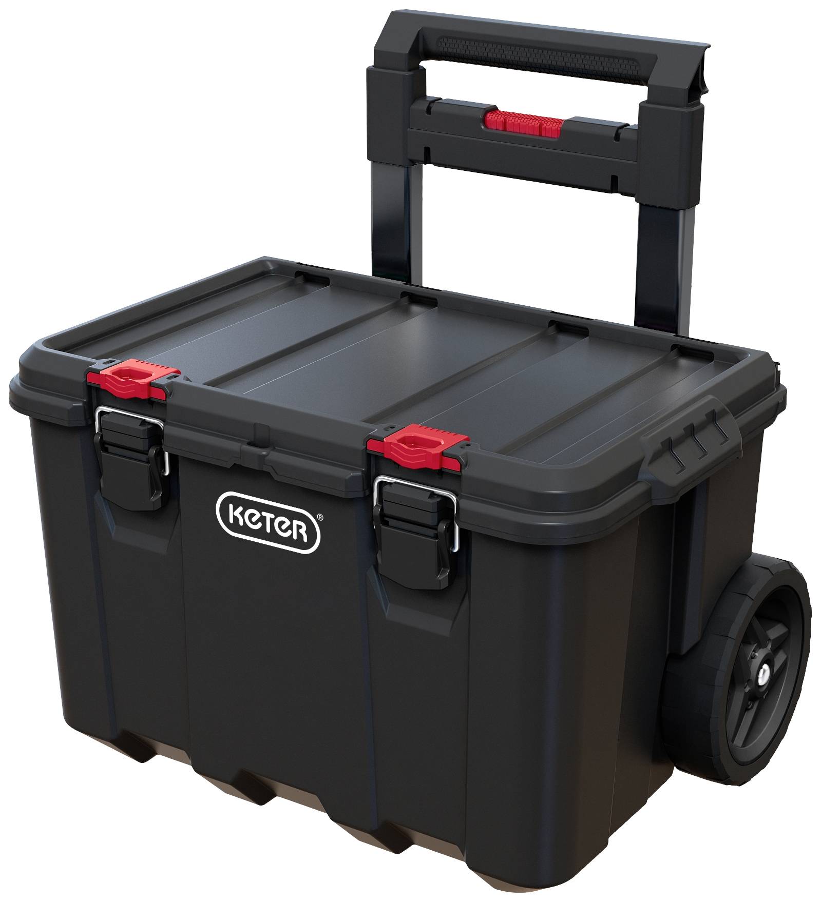 KETER 250927 Stack n Roll Tool box (empty) Black