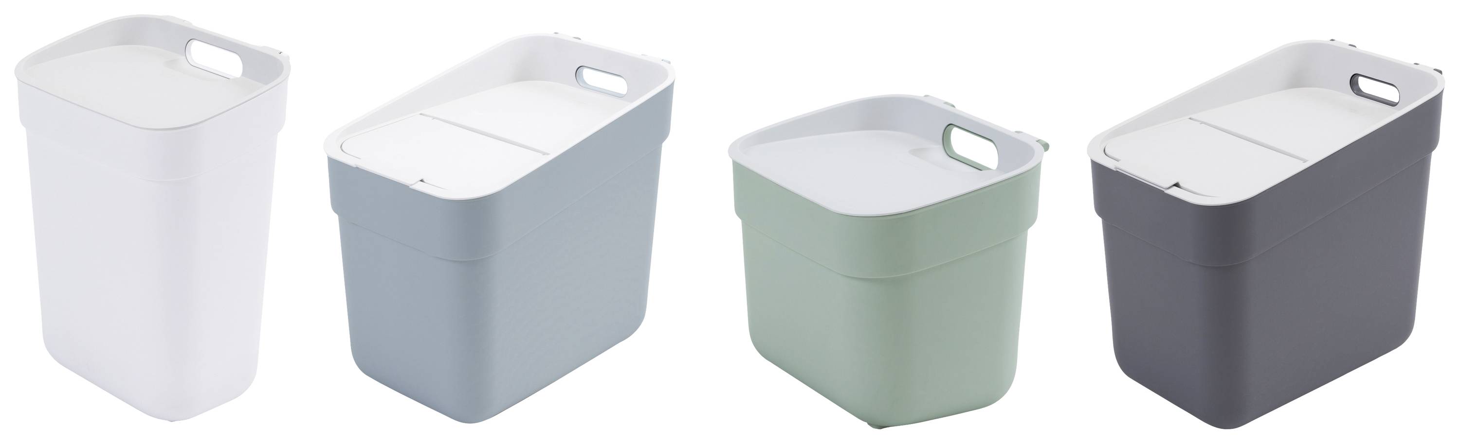Curver Ready to Collect 254717 Waste sorting Plastic White, Dark grey, Green, Blue-grey 1 pc(s)