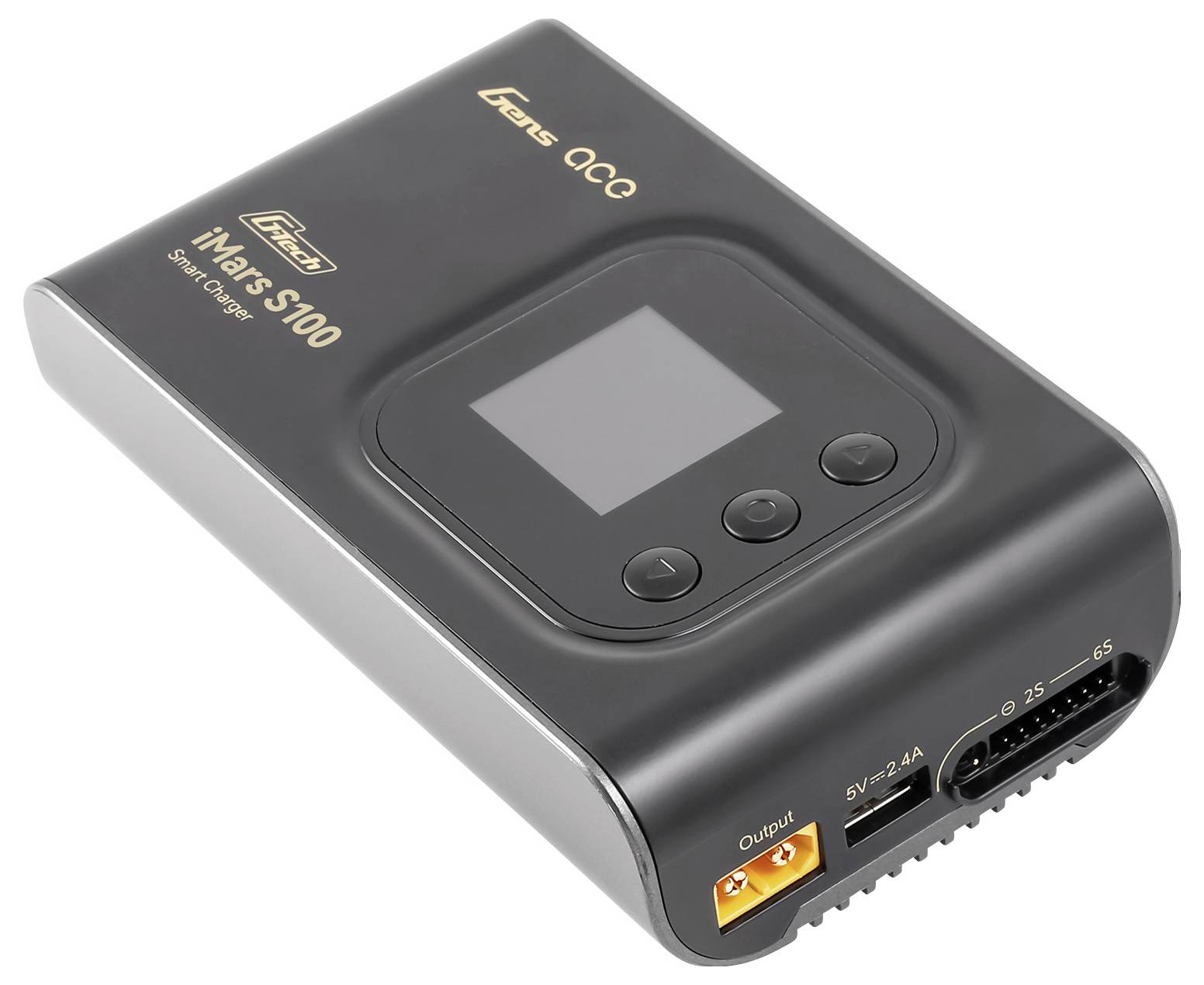 Gens ace Imars S100 Scale model multifunction charger 10 A LiPolymer, Li-ion, LiHV, LiFePO, NiMH Battery recognition, Discharger
