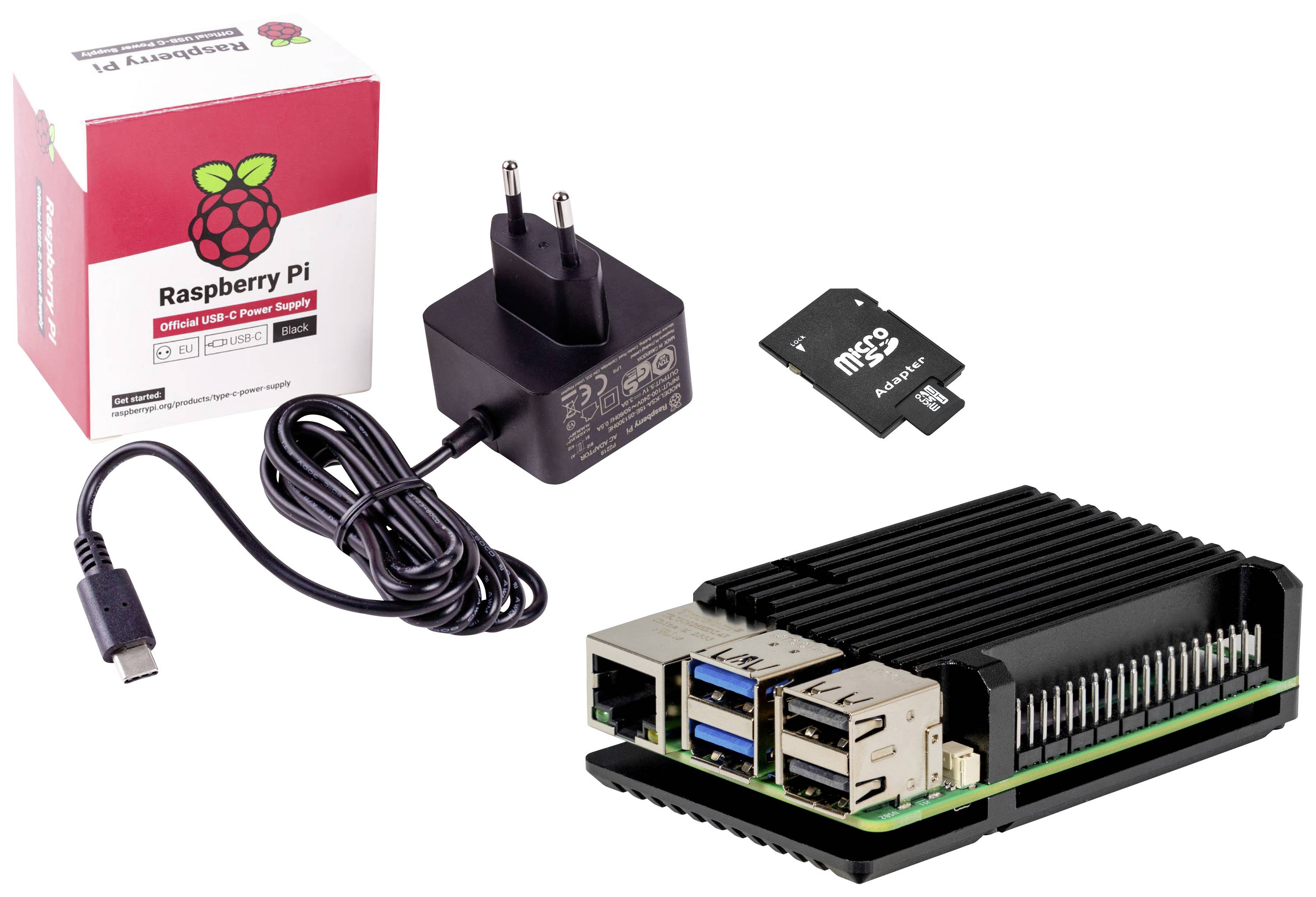 Joy-it Embedded Pi5 Kit Raspberry Pi® 5 B 4 GB 4 x 2.4 GHz Housing, PSU, Noobs OS