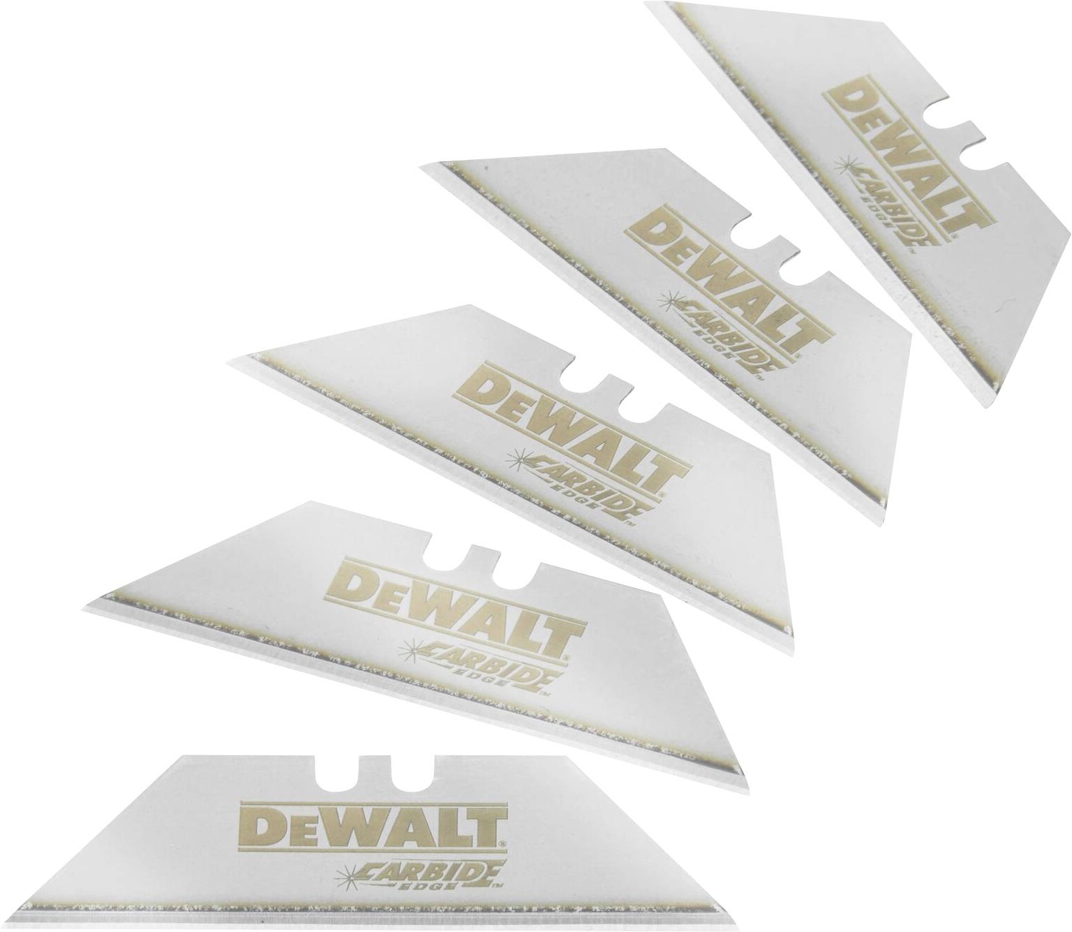 DEWALT DWHT0-11131 Tungsten carbide-coated universal trapezoidal blades 5 pc(s)