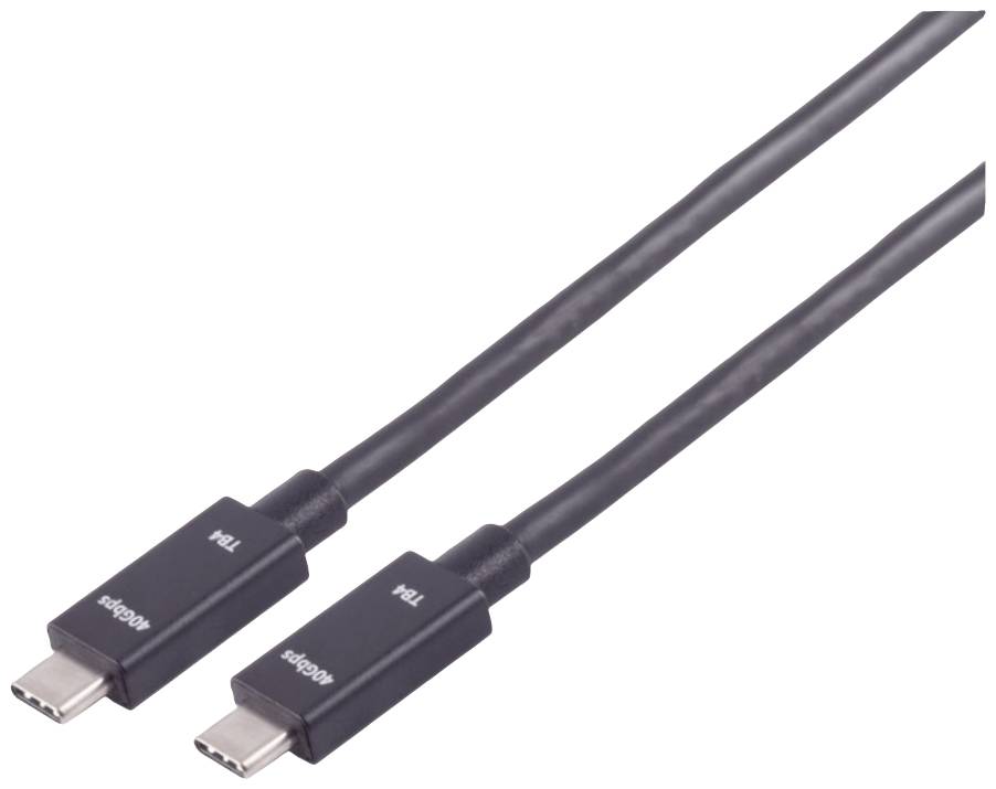 USB-C® connection cable, TB4, UltraFlex, 1m 10080133 BKL Electronic Content: 1 pc(s)