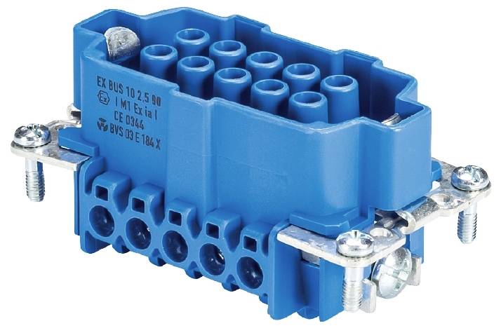 Wieland Electric 72.300.1053.9 Socket inset Total number of pins 10 10 pc(s)