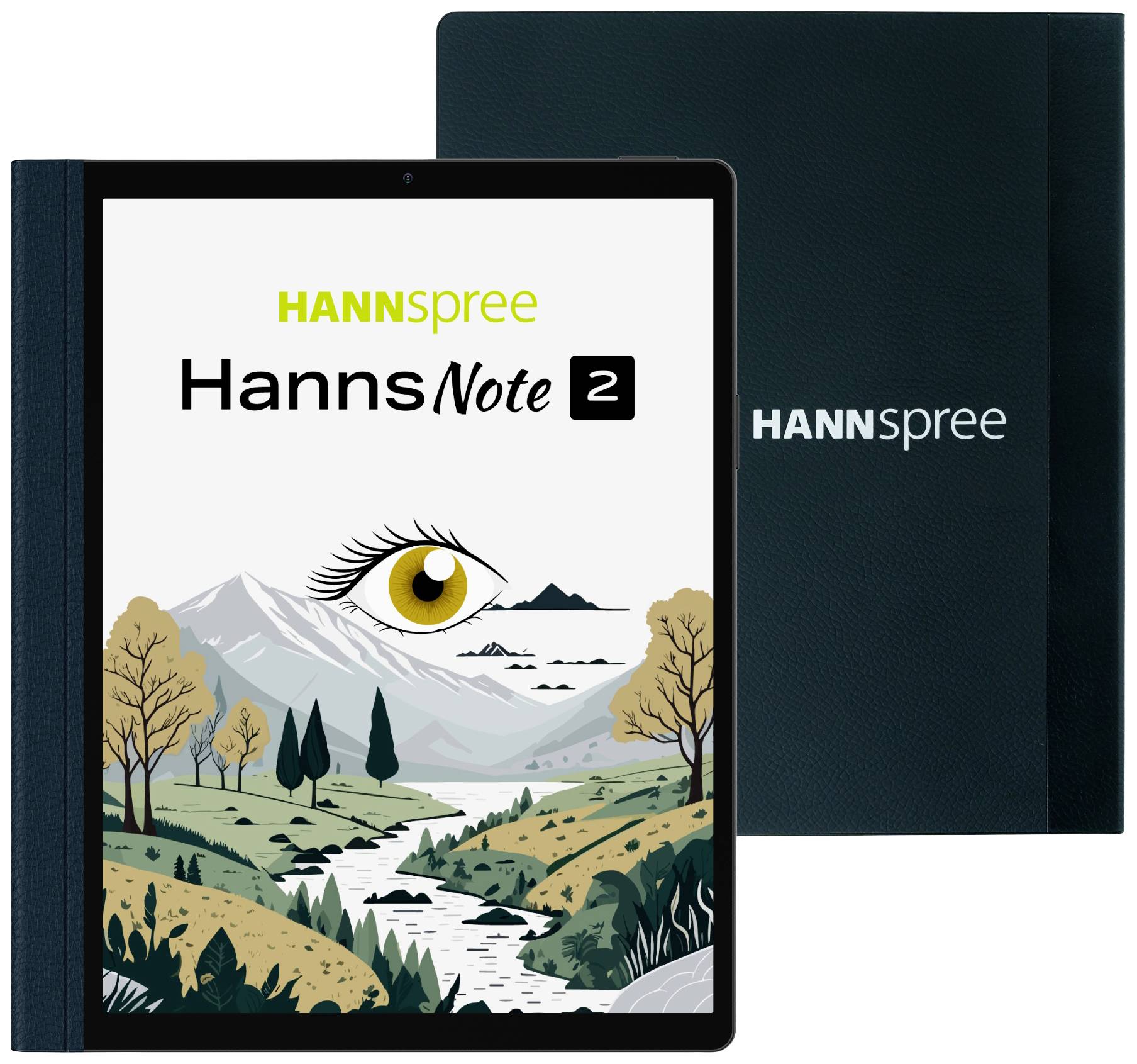 Hannspree HannsNote2 WiFi 64 GB Black eBook reader 25.4 cm (10 inch) 1.8 GHz Rockchip Android™ 13 1600 x 1200 Pixel
