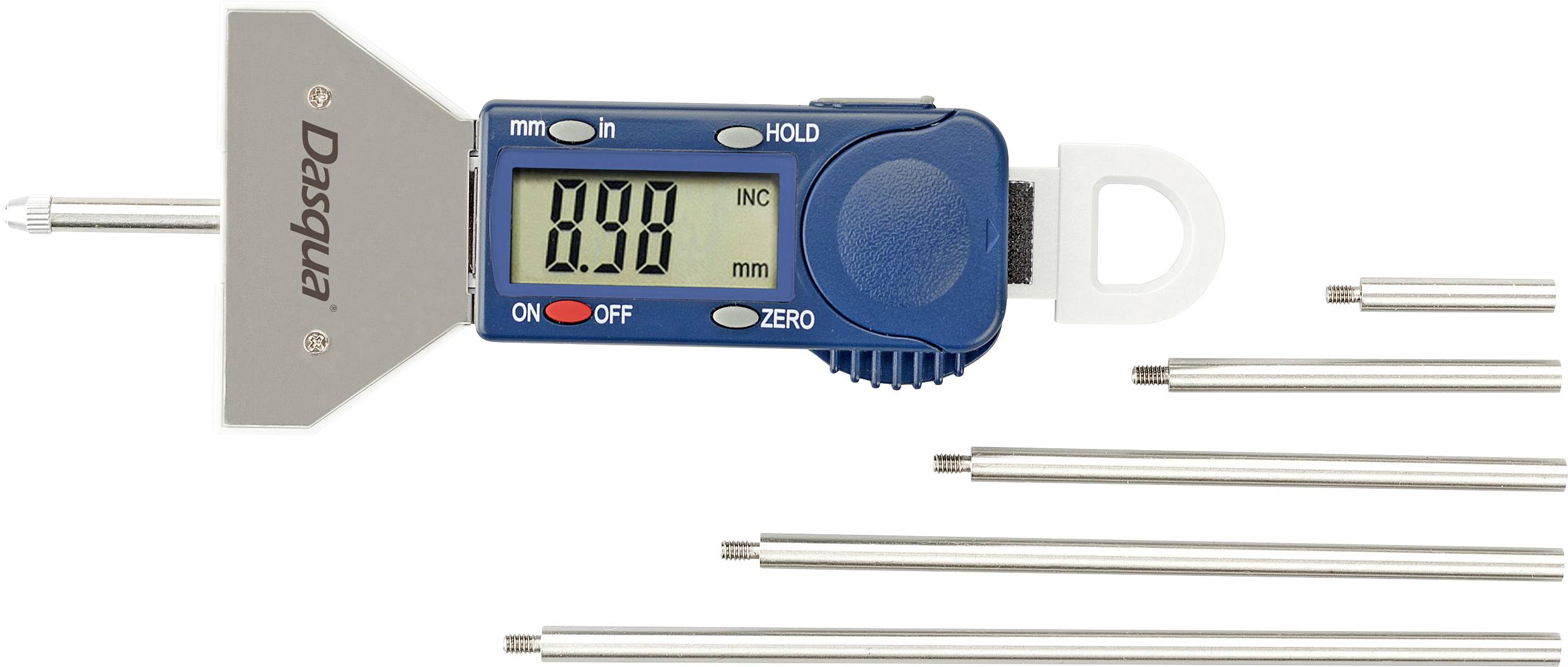 Dasqua 4710-1205 Digital depth gauge 25 mm (max)