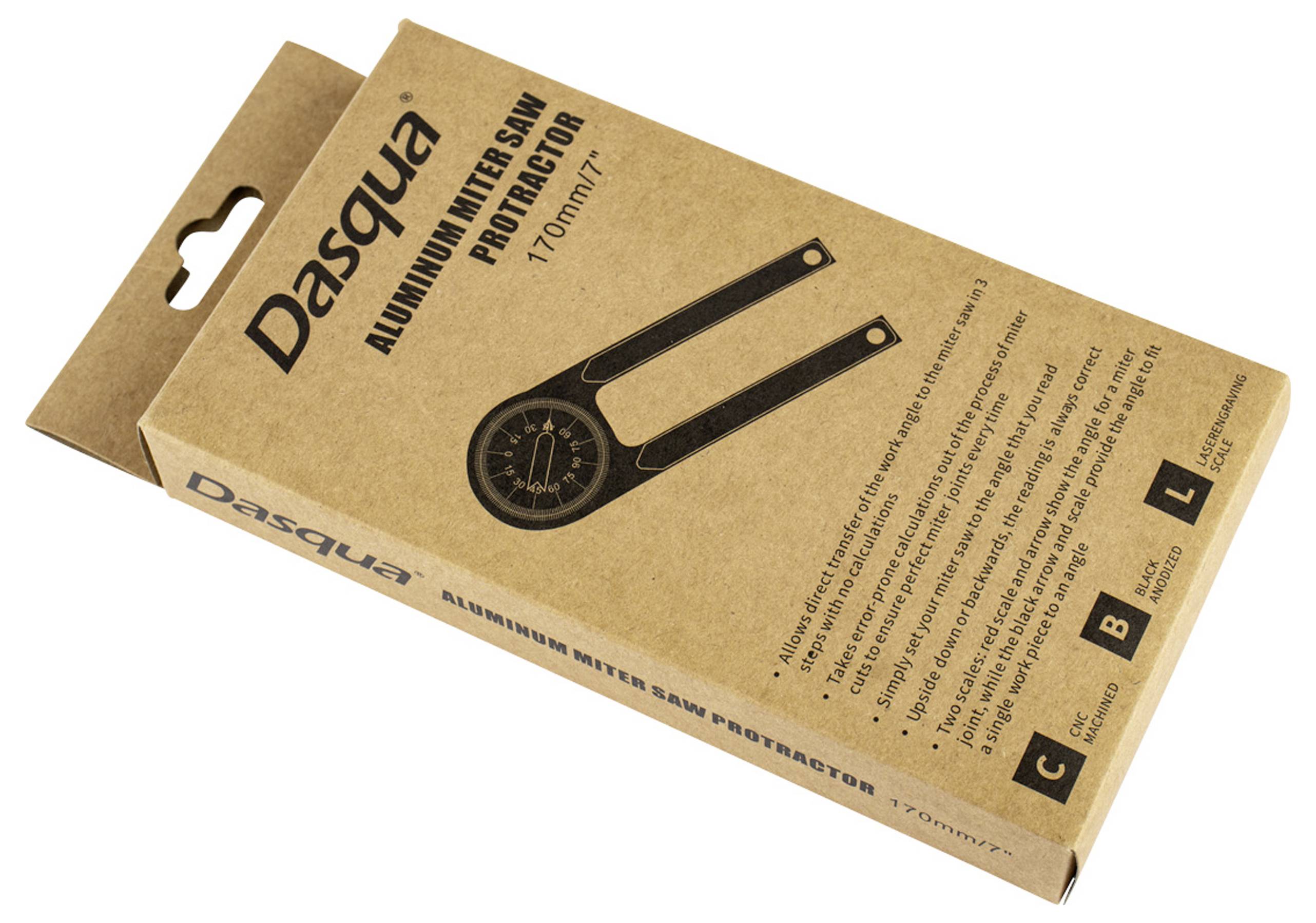 Dasqua 1804-1006 Mitre saw angle gauge 90 °