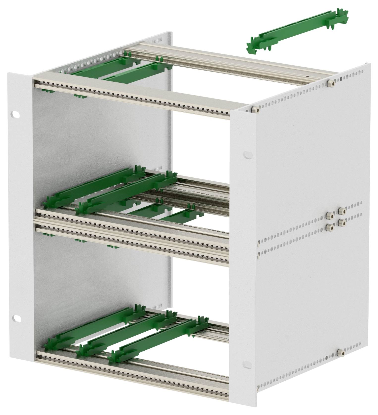 Bopla BGT 22640.Pi 19" rack 269 x 266 x 218 Aluminium 1 pc(s)