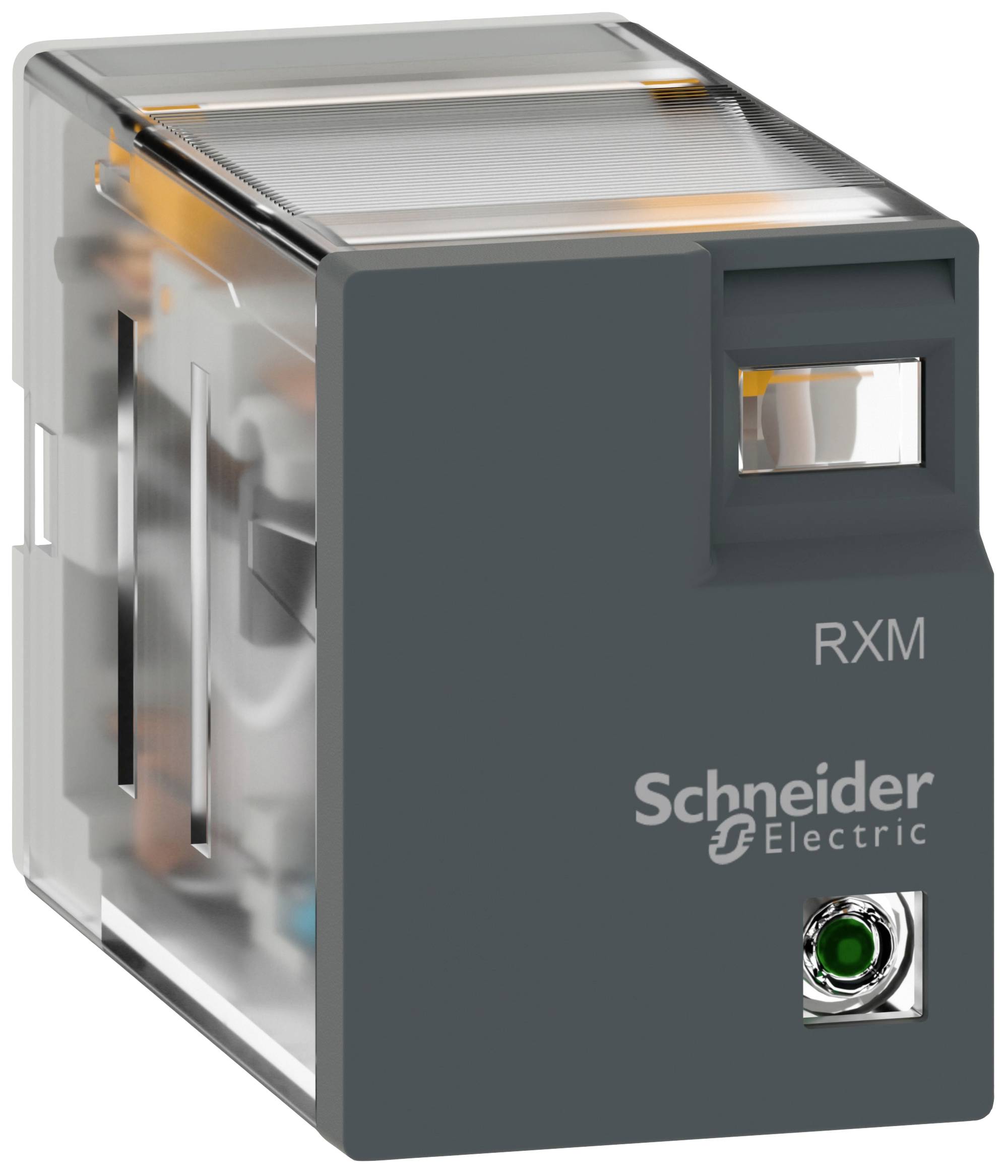 Schneider Electric Relais RXM, kompakte Bauform, geeignet für Steuerungen in industriellen Anwendungen.