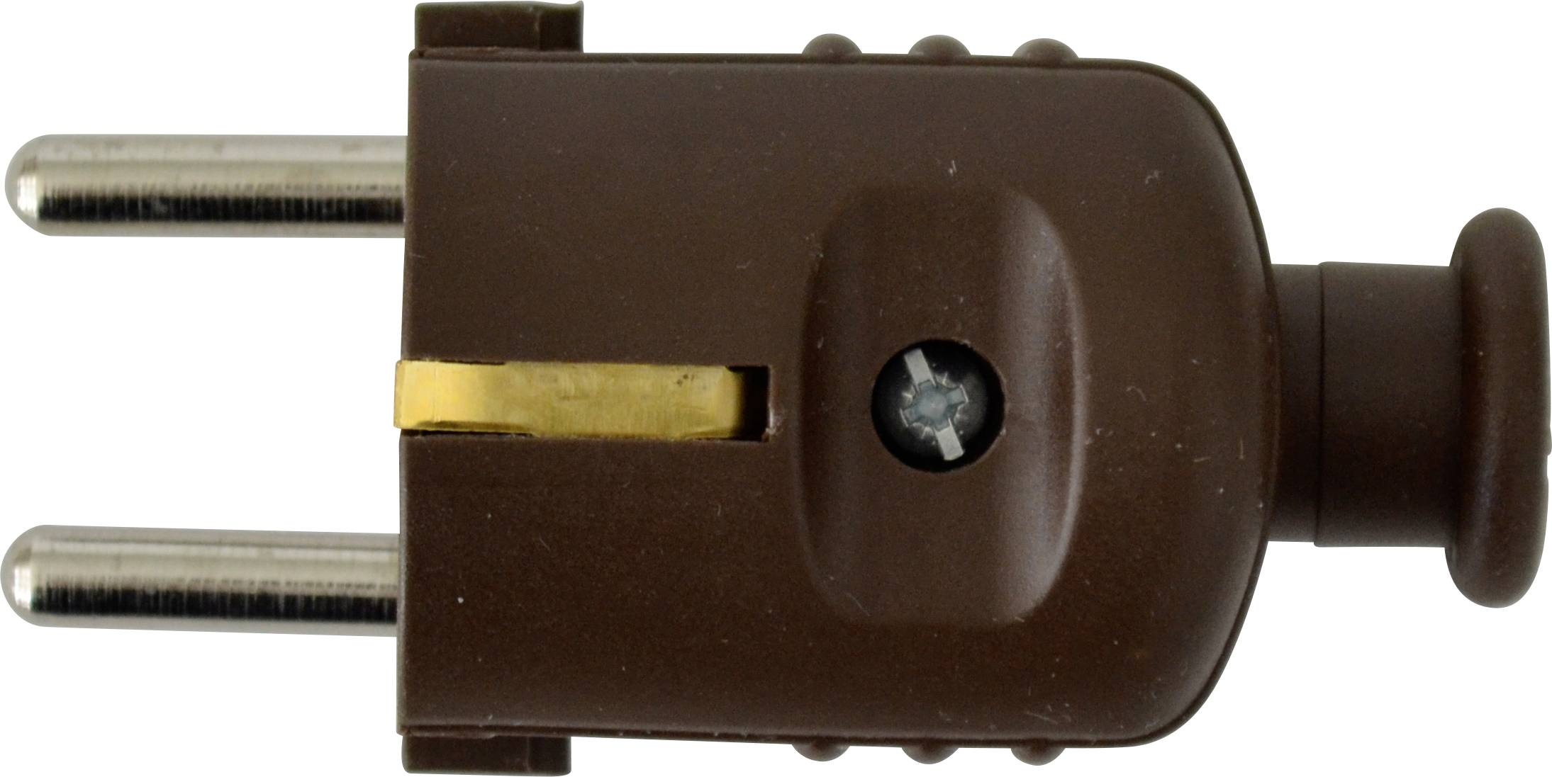 N & L 18487 Safety plug Plastic 230 V Brown